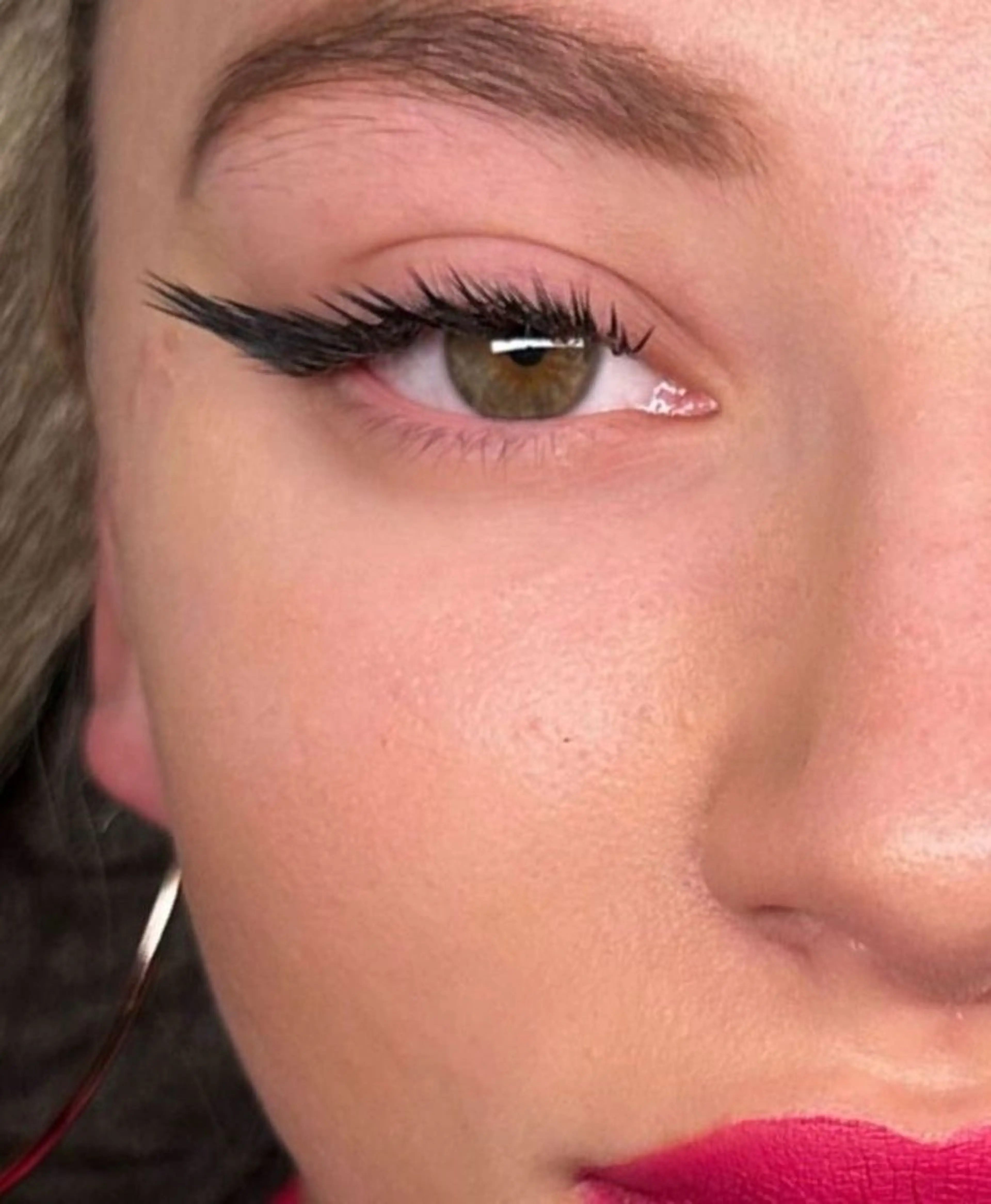 マツエク・マツパ Lカール ボリュームラッシュ JUJU byTANEのマツエク・マツパデザイン