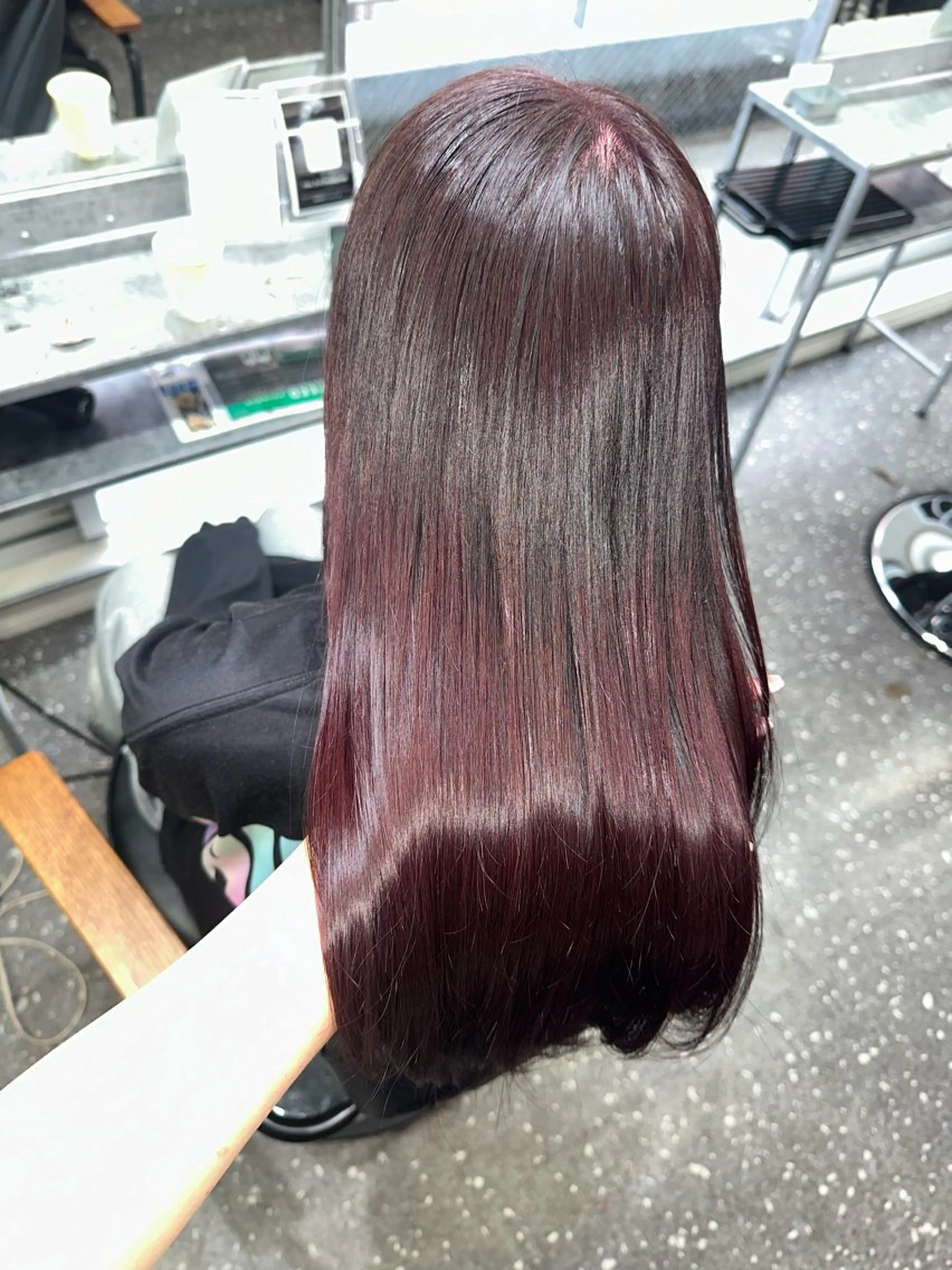 ロング カラー カット ヘアカラー トリートメント 髪質改善⭐️縮毛矯正 中野⭐️Rinaのヘアスタイル