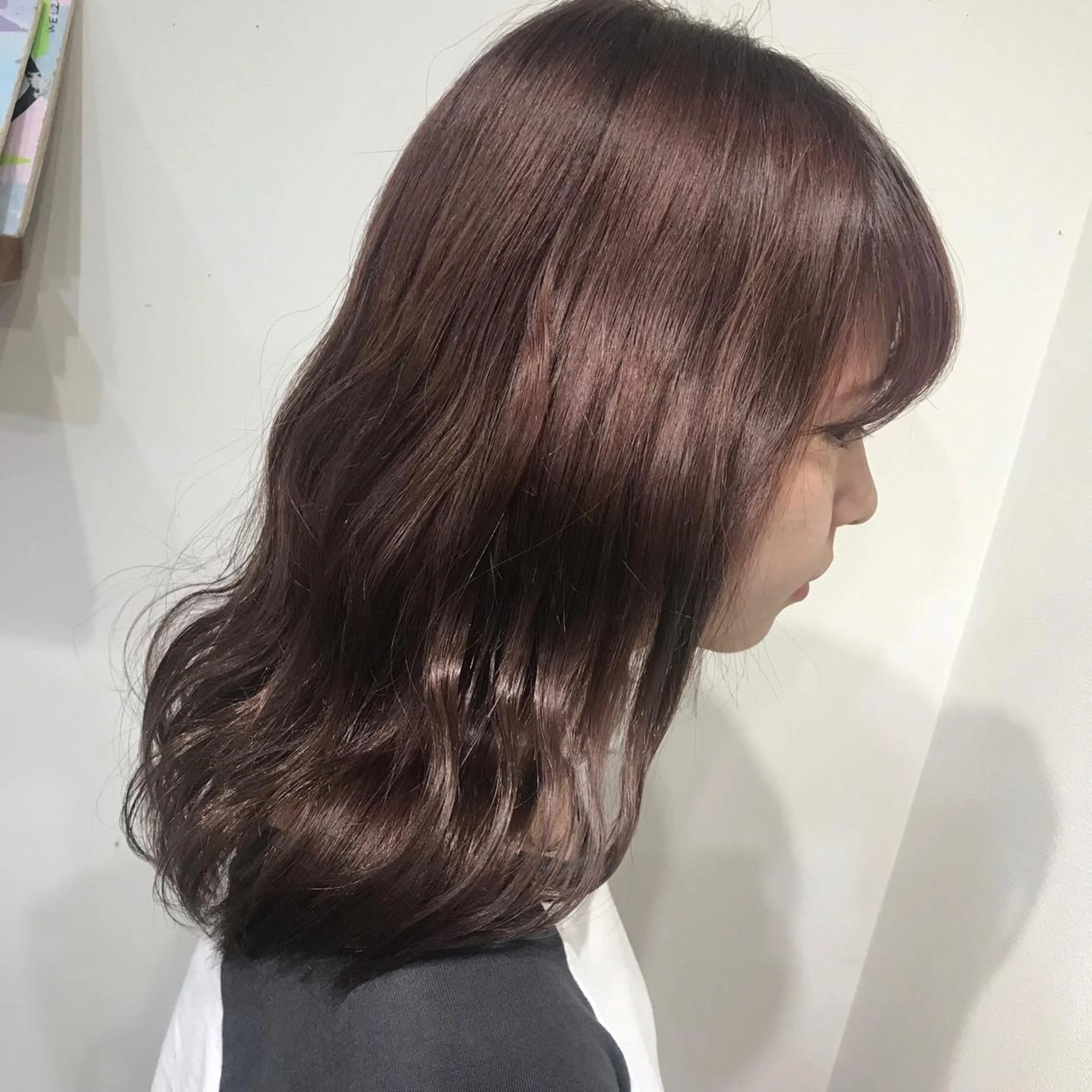 セミロング カラー 似合わせ提案サラ艶♡ 彩華のヘアスタイル