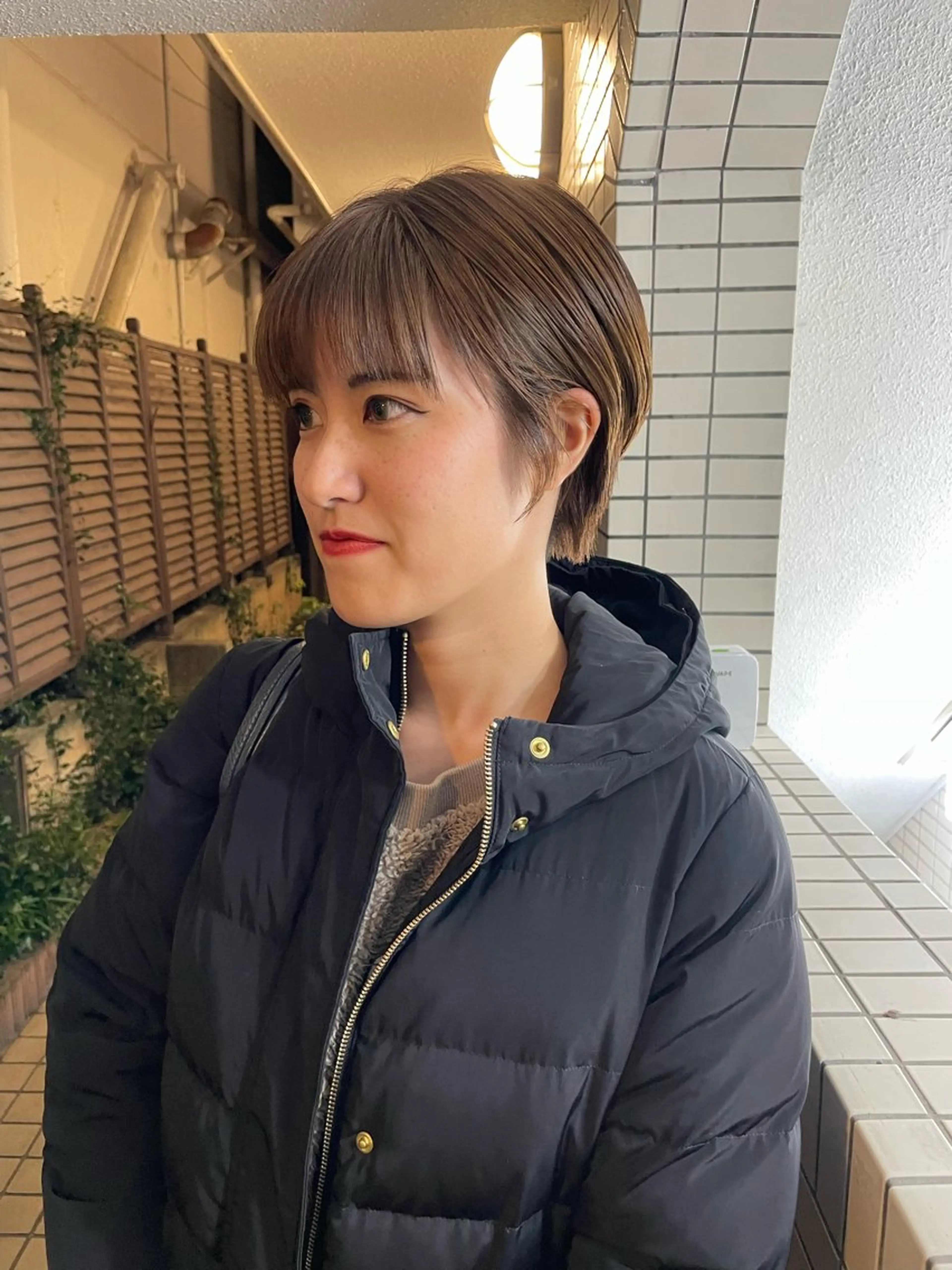 ショート 小原 慧美のヘアスタイル