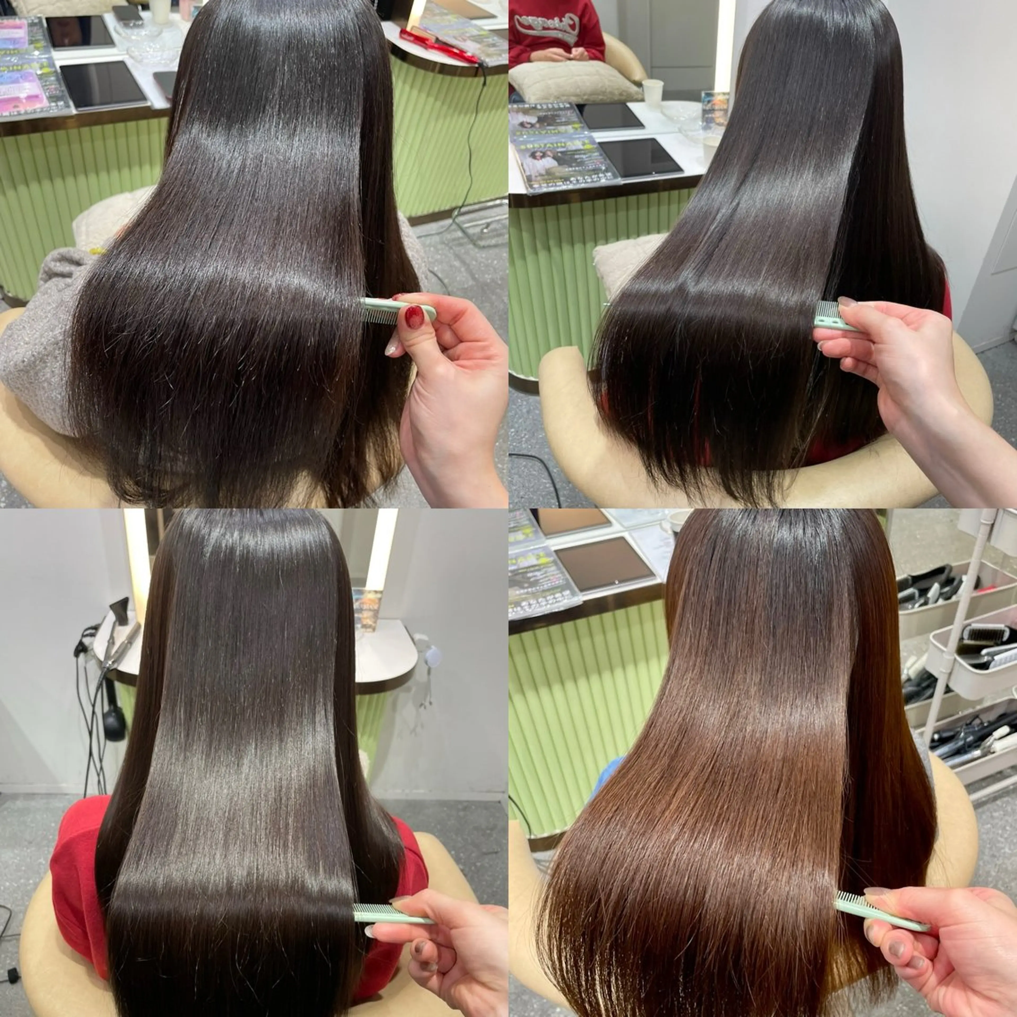 ロング カット ヘアカラー 縮毛矯正 トリートメント 🐥ボブ/レイヤー 髪質改善/halcaのヘアスタイル