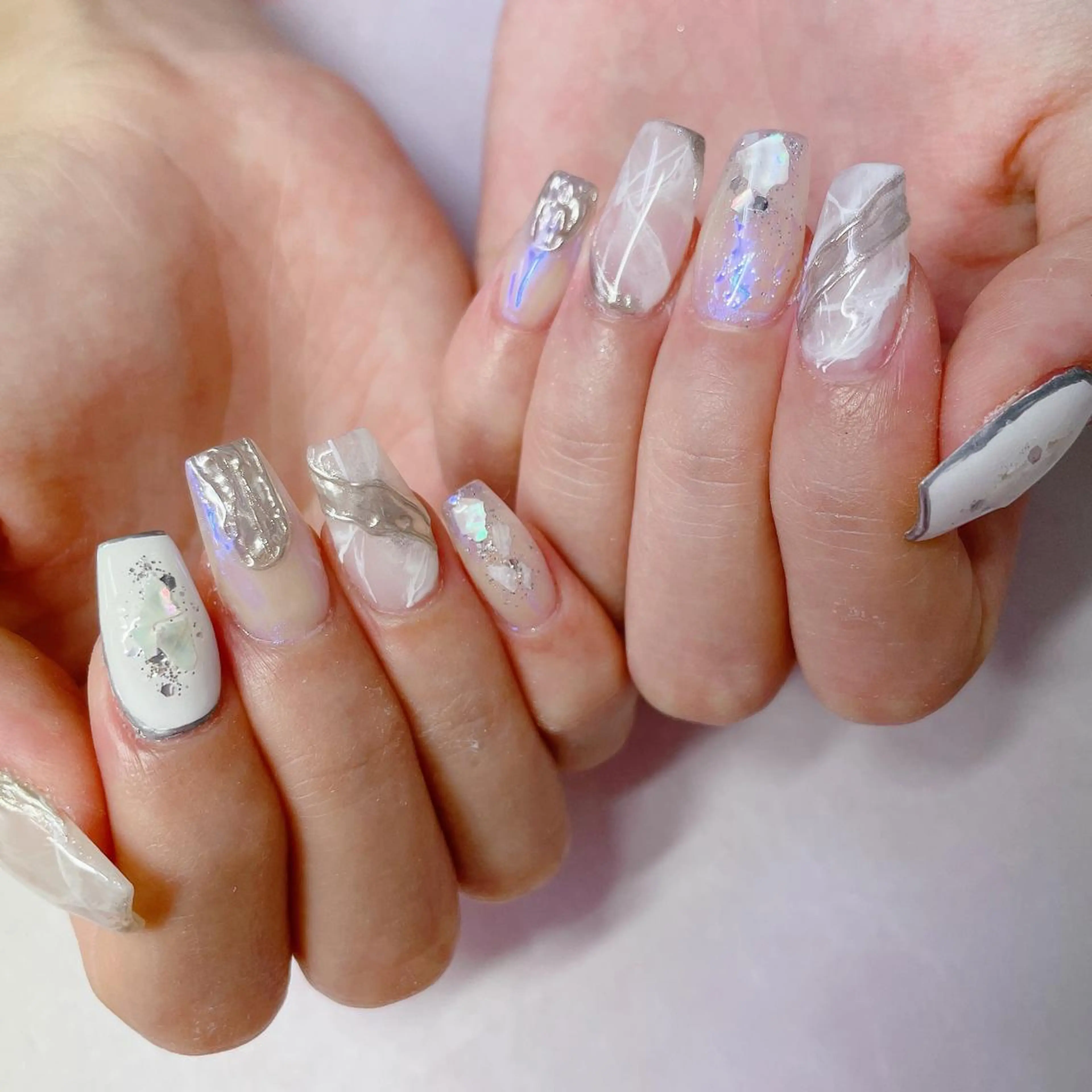 ネイル 韓国ネイル ハンドネイル Nail Salon MooNのネイルデザイン
