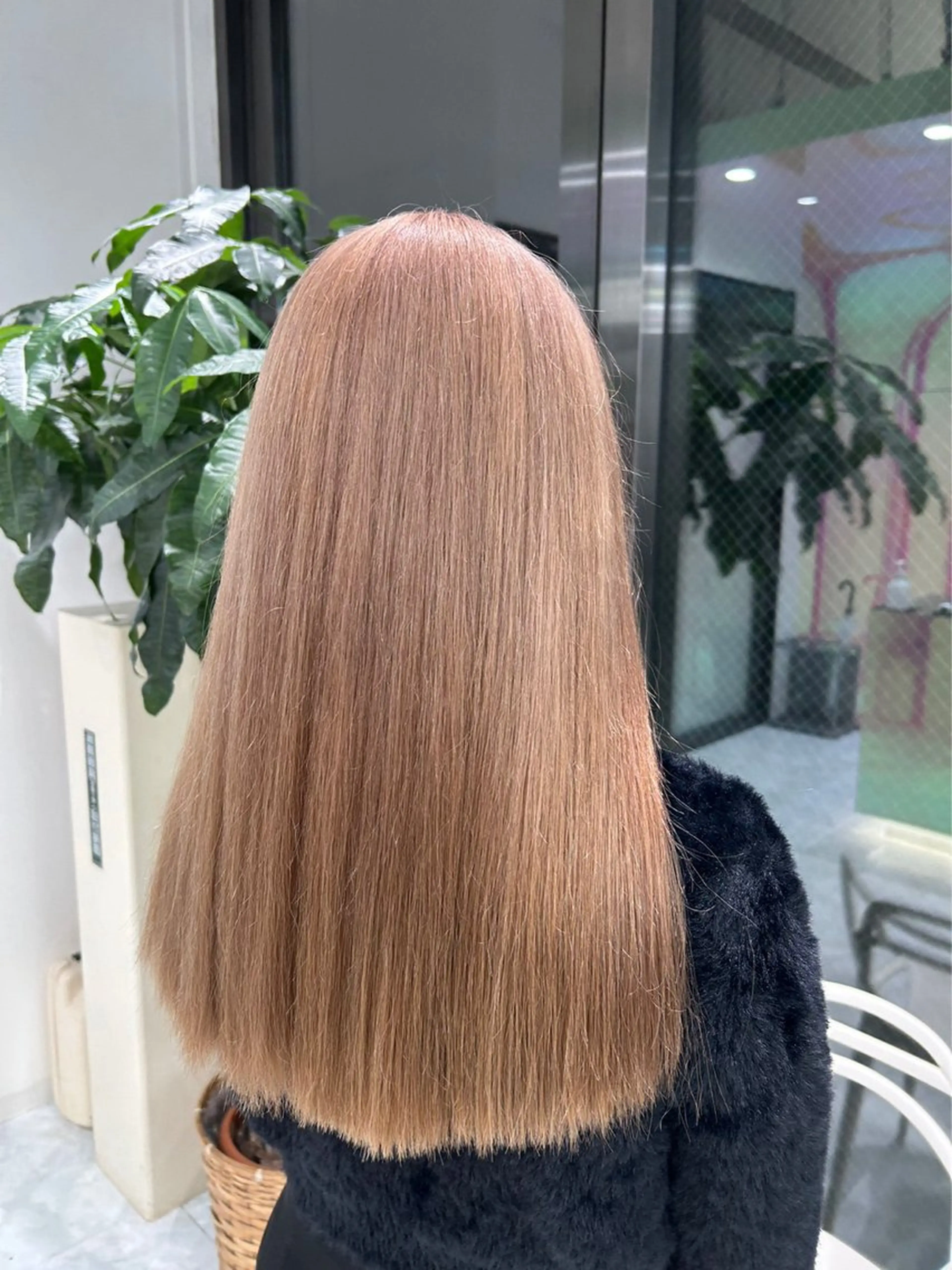 セミロング カラー パーマ ヘアアレンジ メンズ 🤍透明感カラー🤍 似合わせ🤍AINEのヘアスタイル