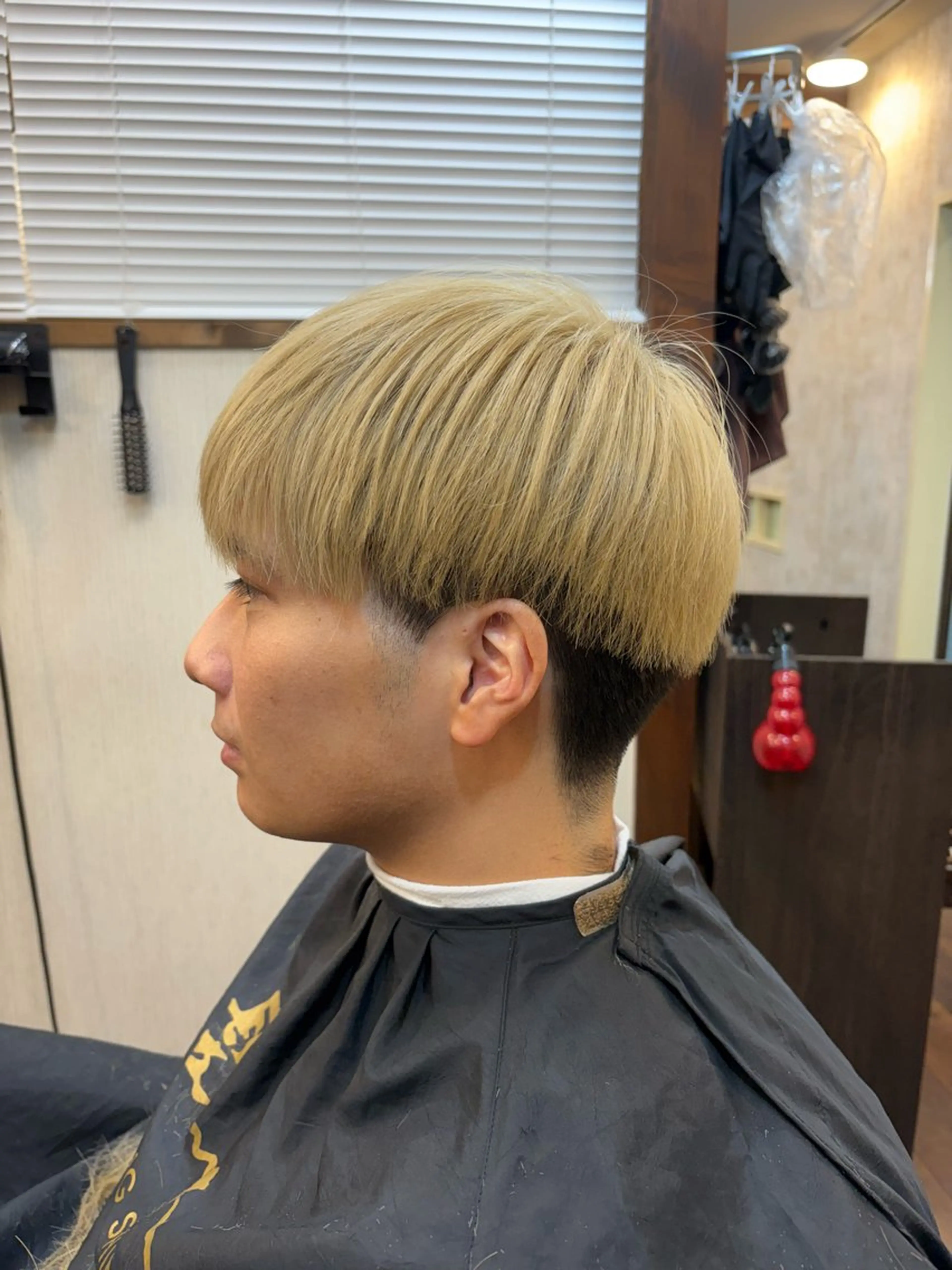 ショート メンズ マッシュ 松﨑 香生のヘアスタイル