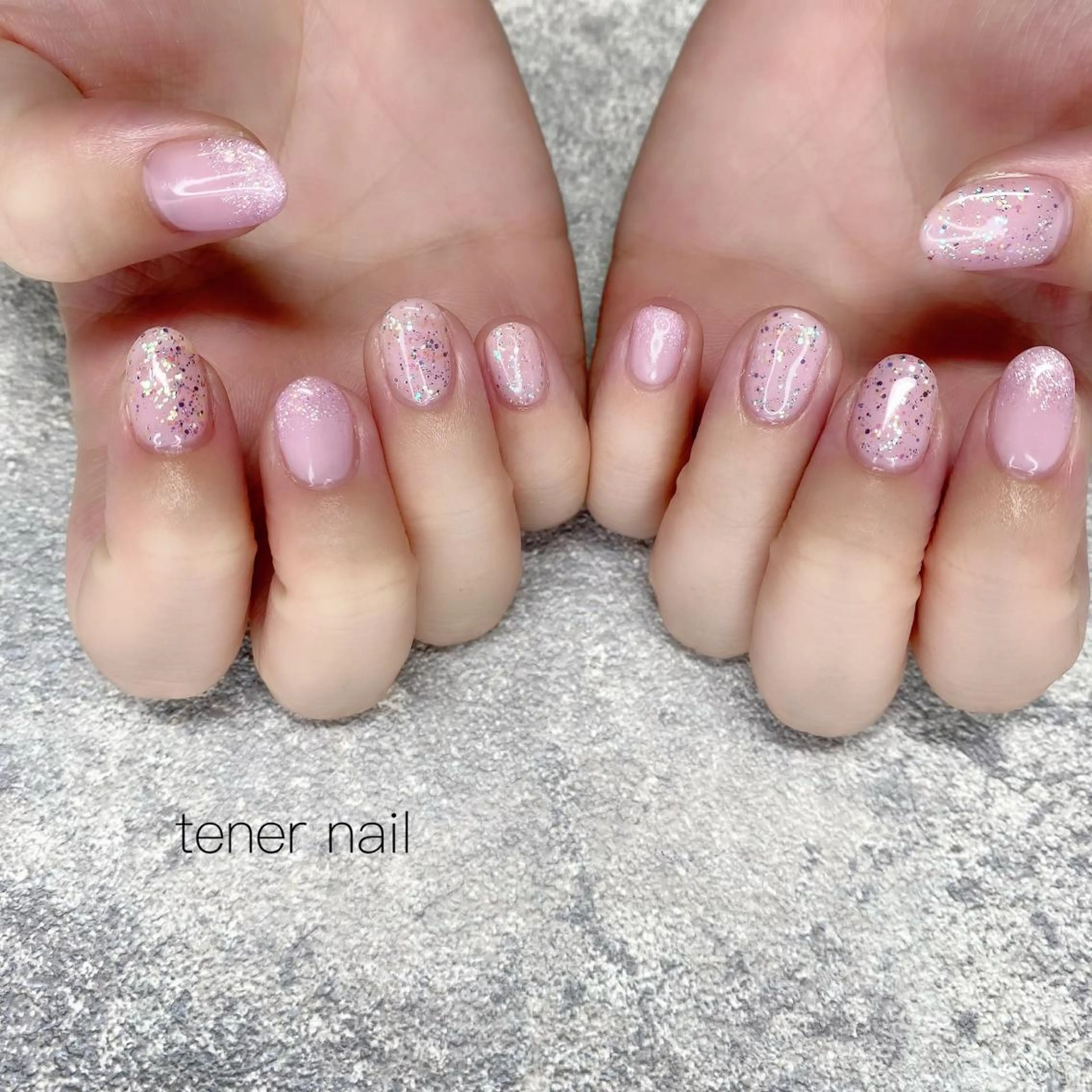 ネイル キラキラネイル テネルネイル tener nailのネイルデザイン