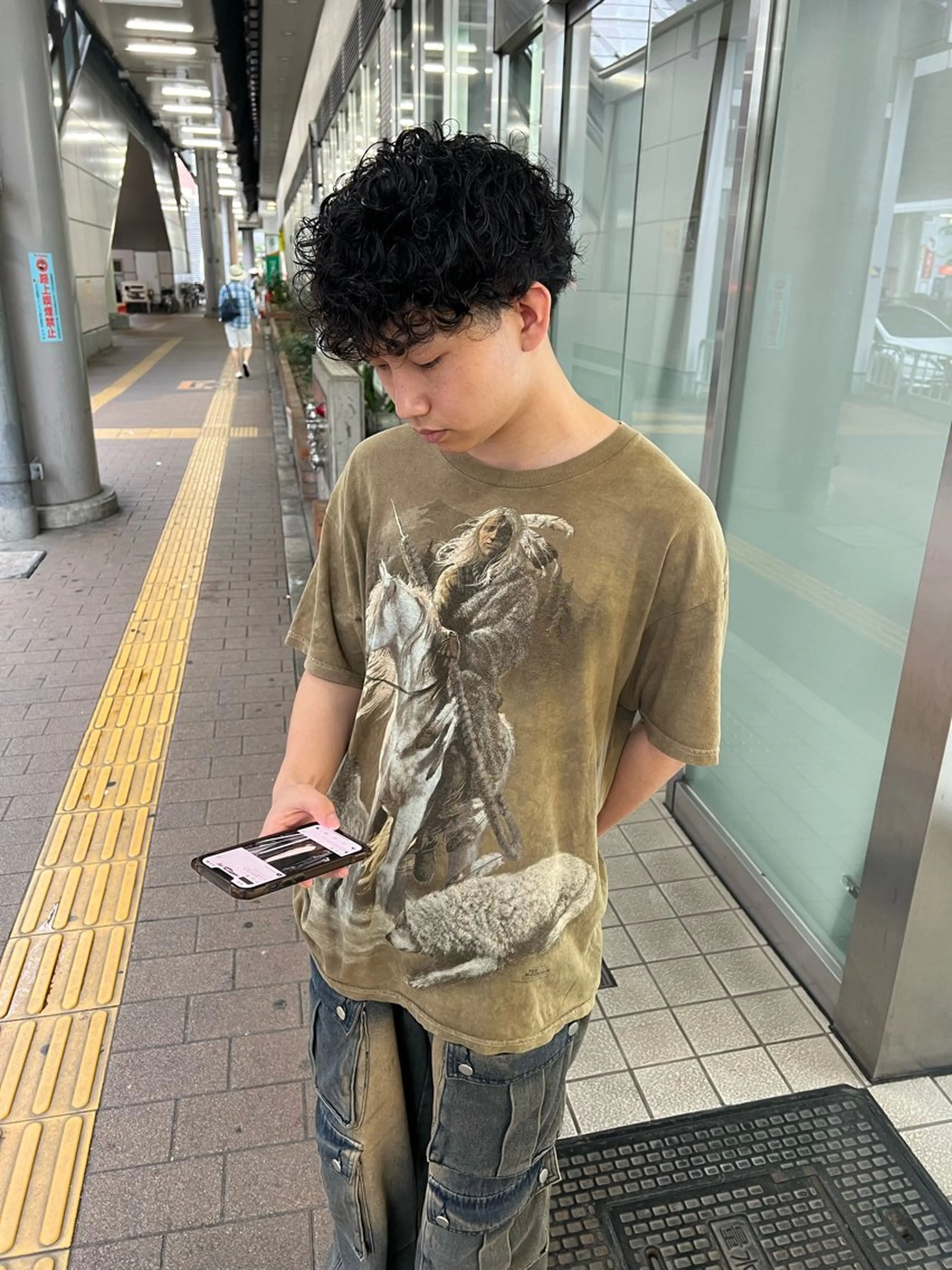 ショート カット 韓国ボブ/縮毛矯正 /レイヤーカットのヘアスタイル