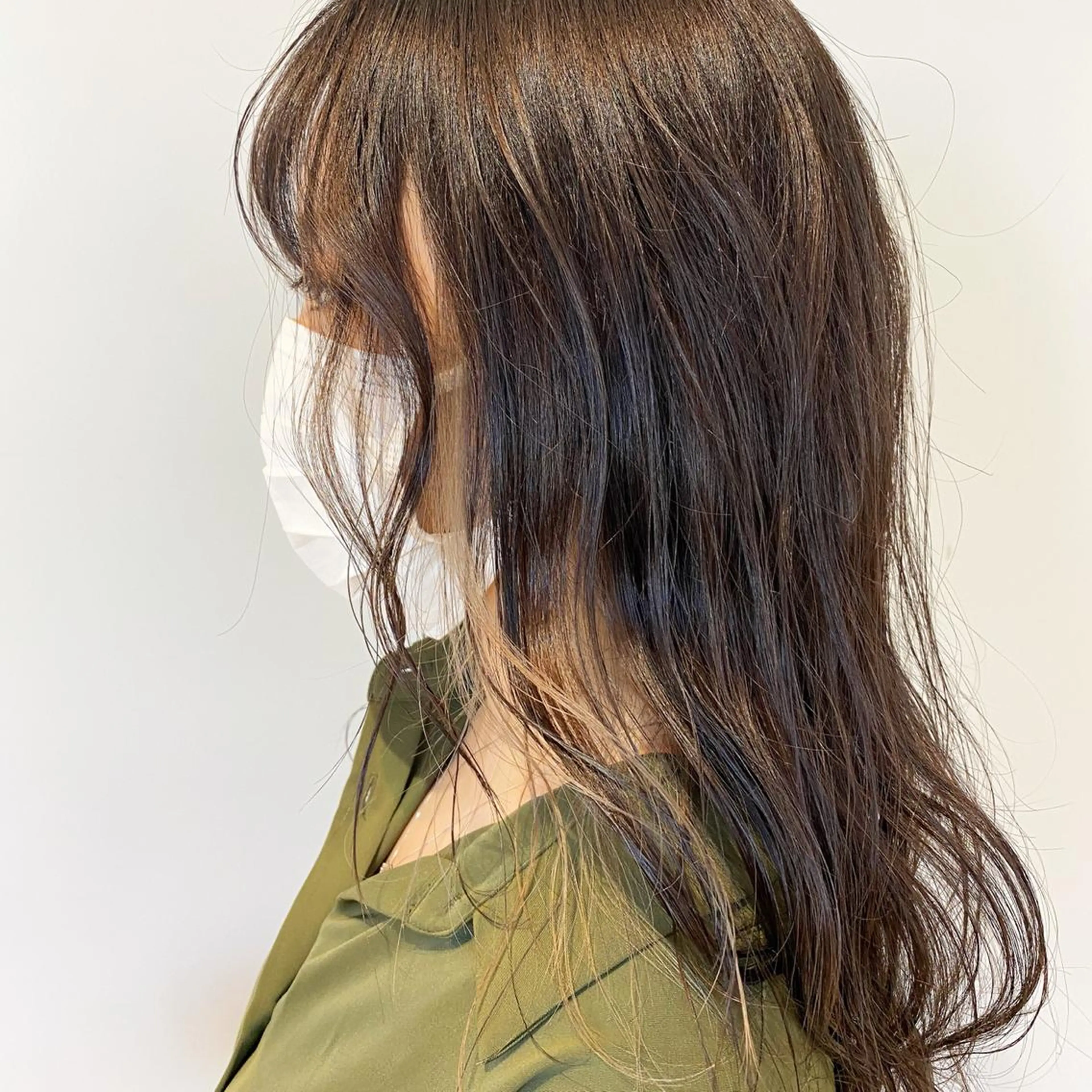 ミディアム カラー ベージュカラー イヤリングカラー ホワイトベージュ ボブ/salut町田 🧡kanaのヘアスタイル