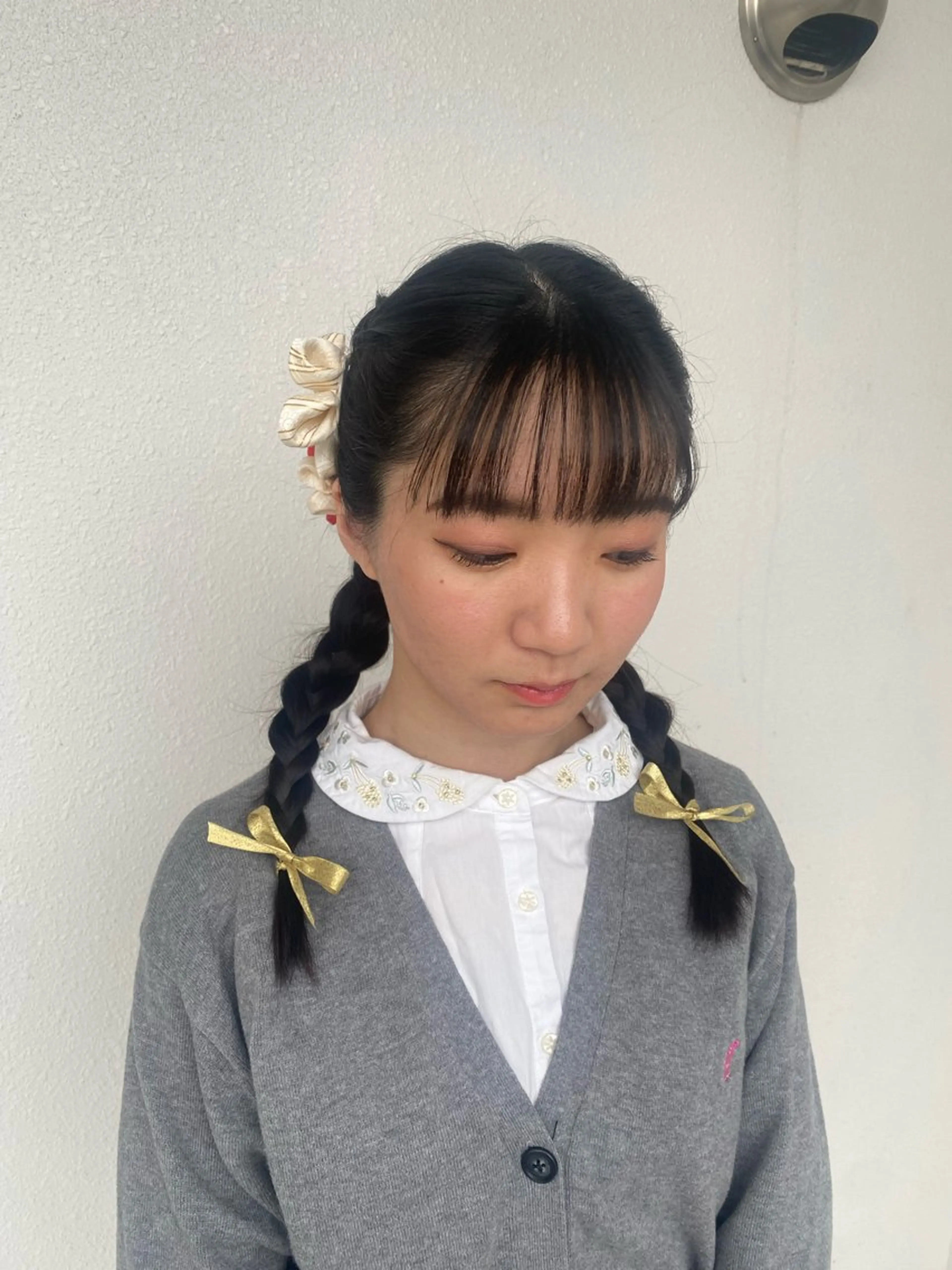 ヘアアレンジ 卒業式のヘアスタイル . SHIZUKAのヘアスタイル