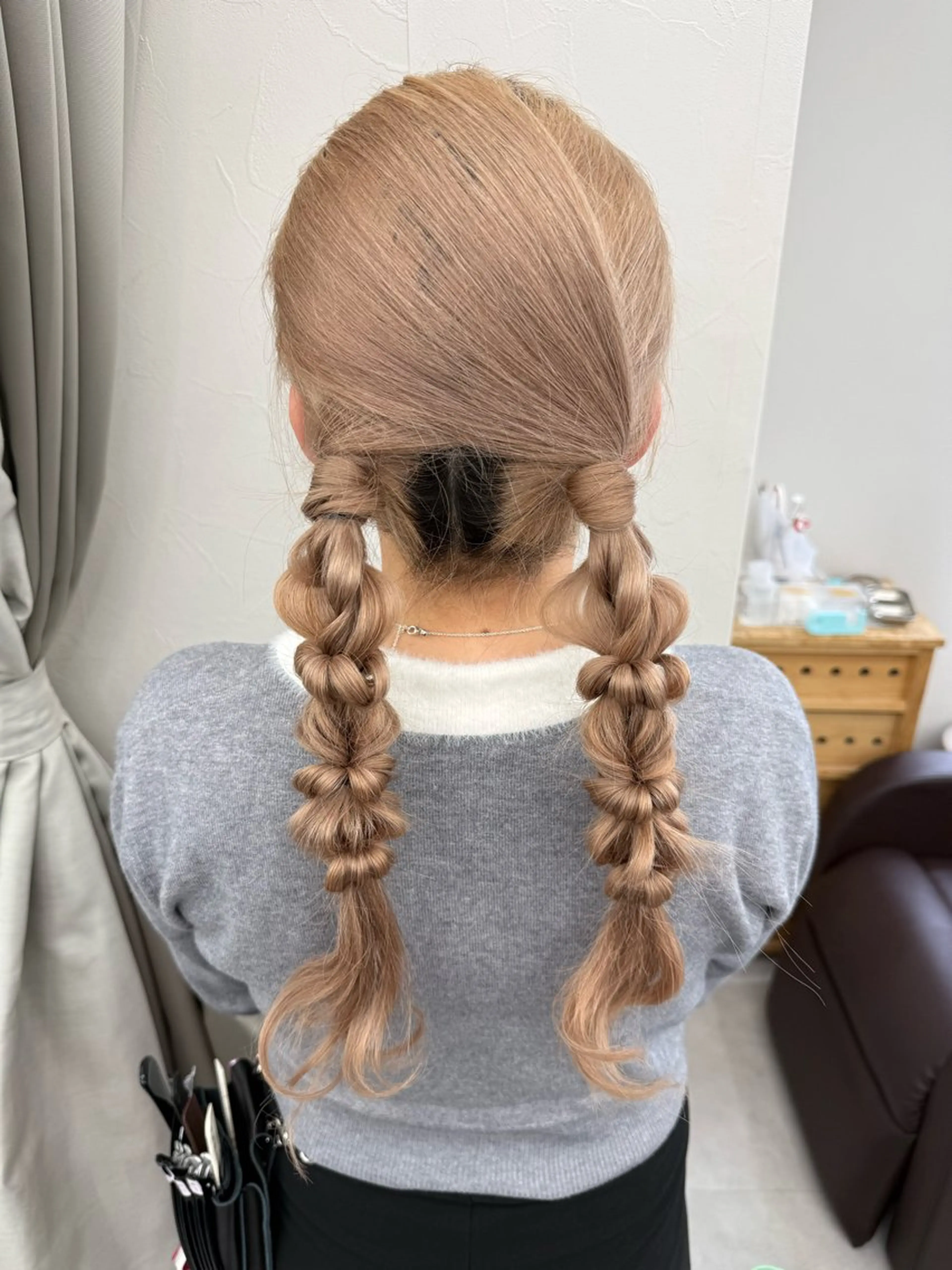 ヘアアレンジ 結婚式・ブライダル ヘアメ💎横浜🪽 推し活 さな👶🏻のヘアスタイル