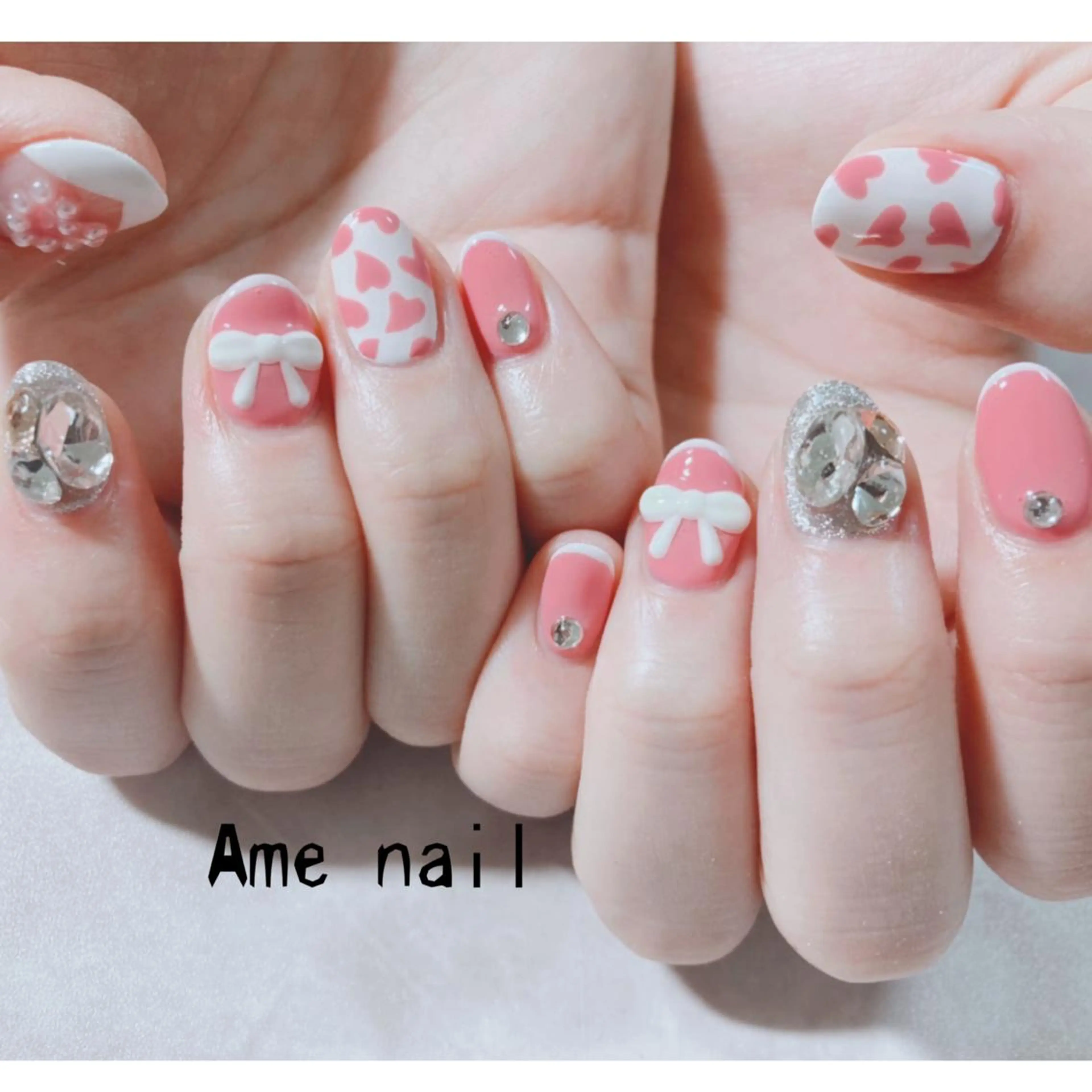 ネイル ハンドネイル Ame nail所属・中村 未来のネイルデザイン