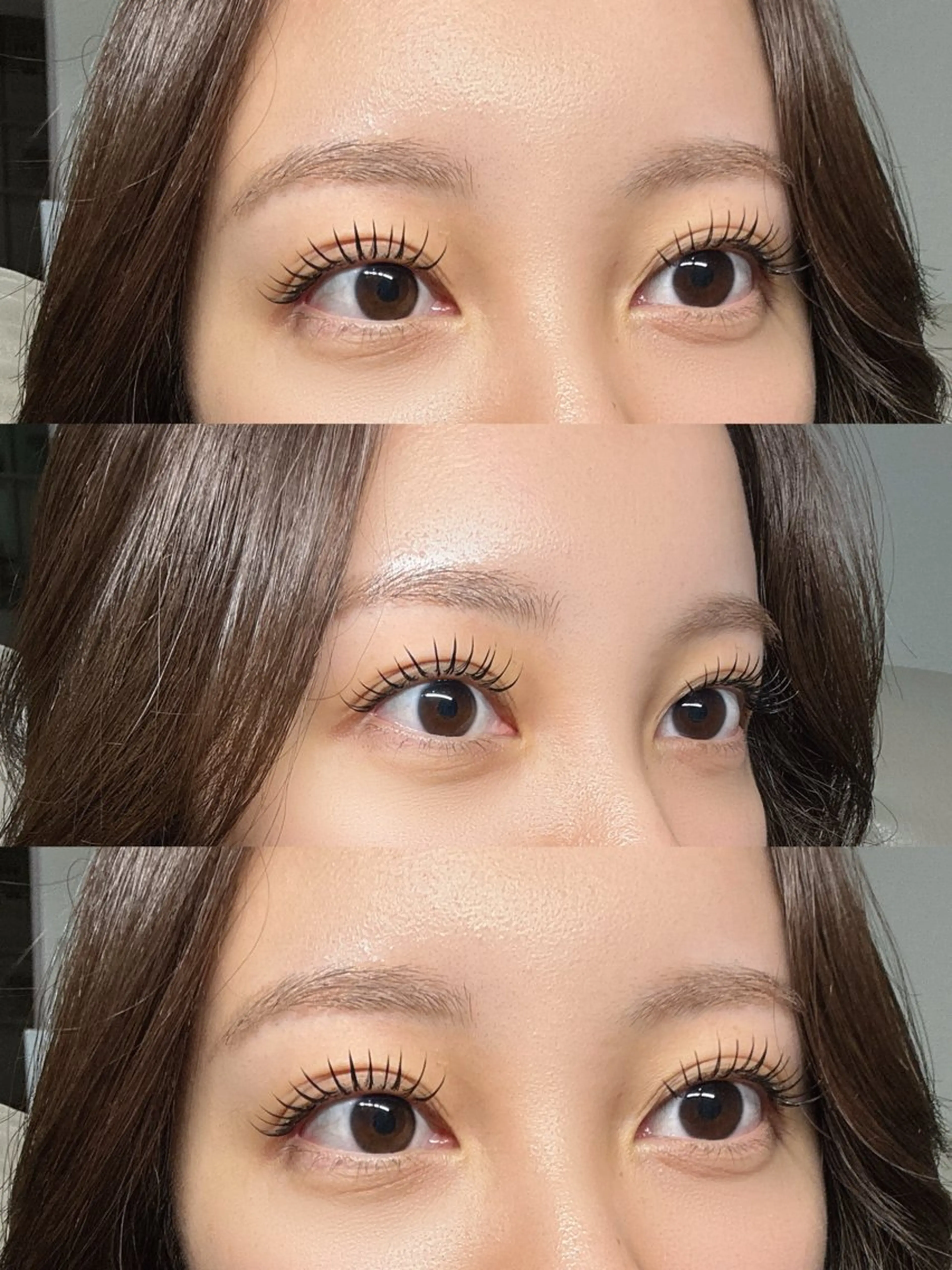 マツエク・マツパ Cカール ナチュラル Nyan. 《桜川》のマツエク・マツパデザイン