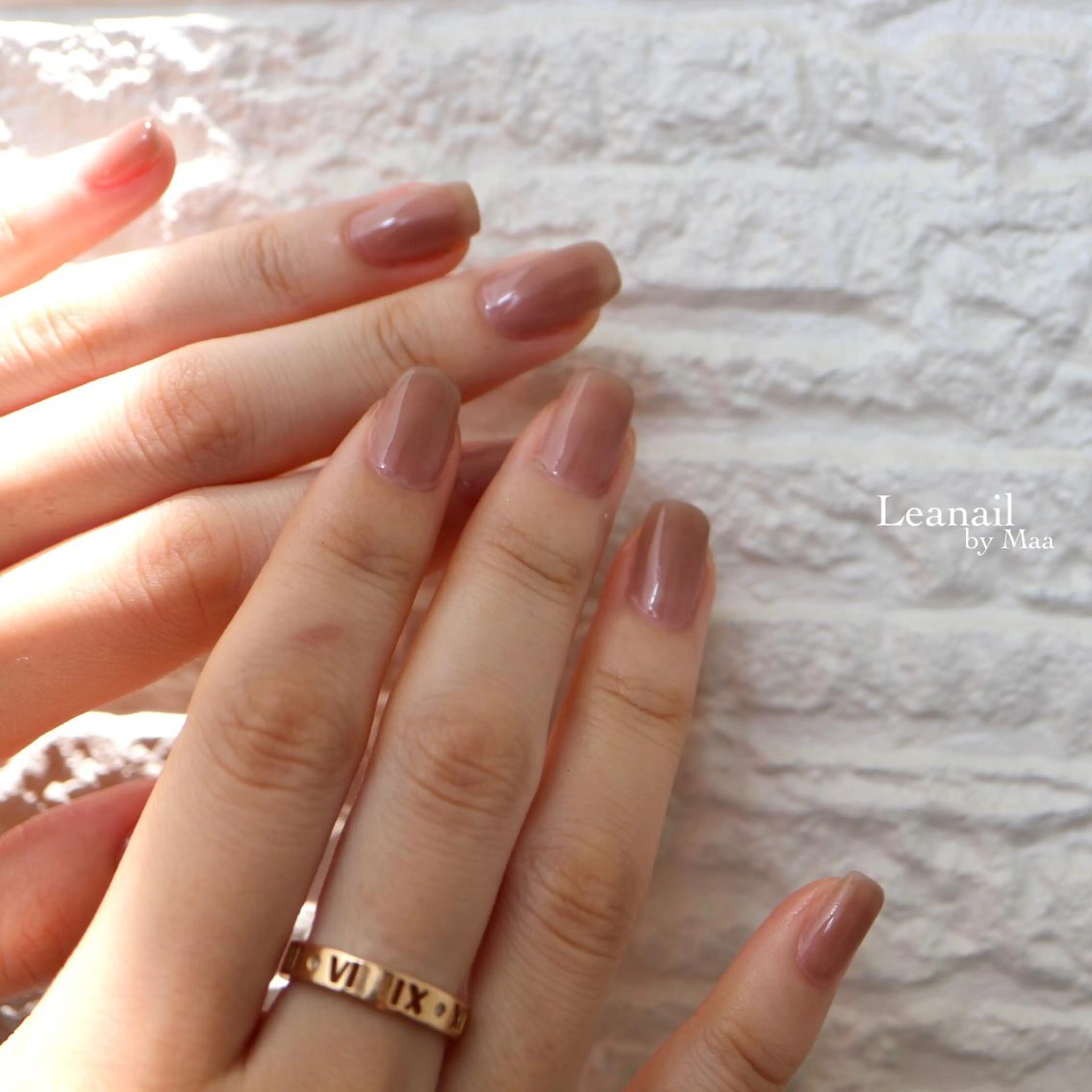 ネイル ハンドネイル private_ salon.Leaのネイルデザイン