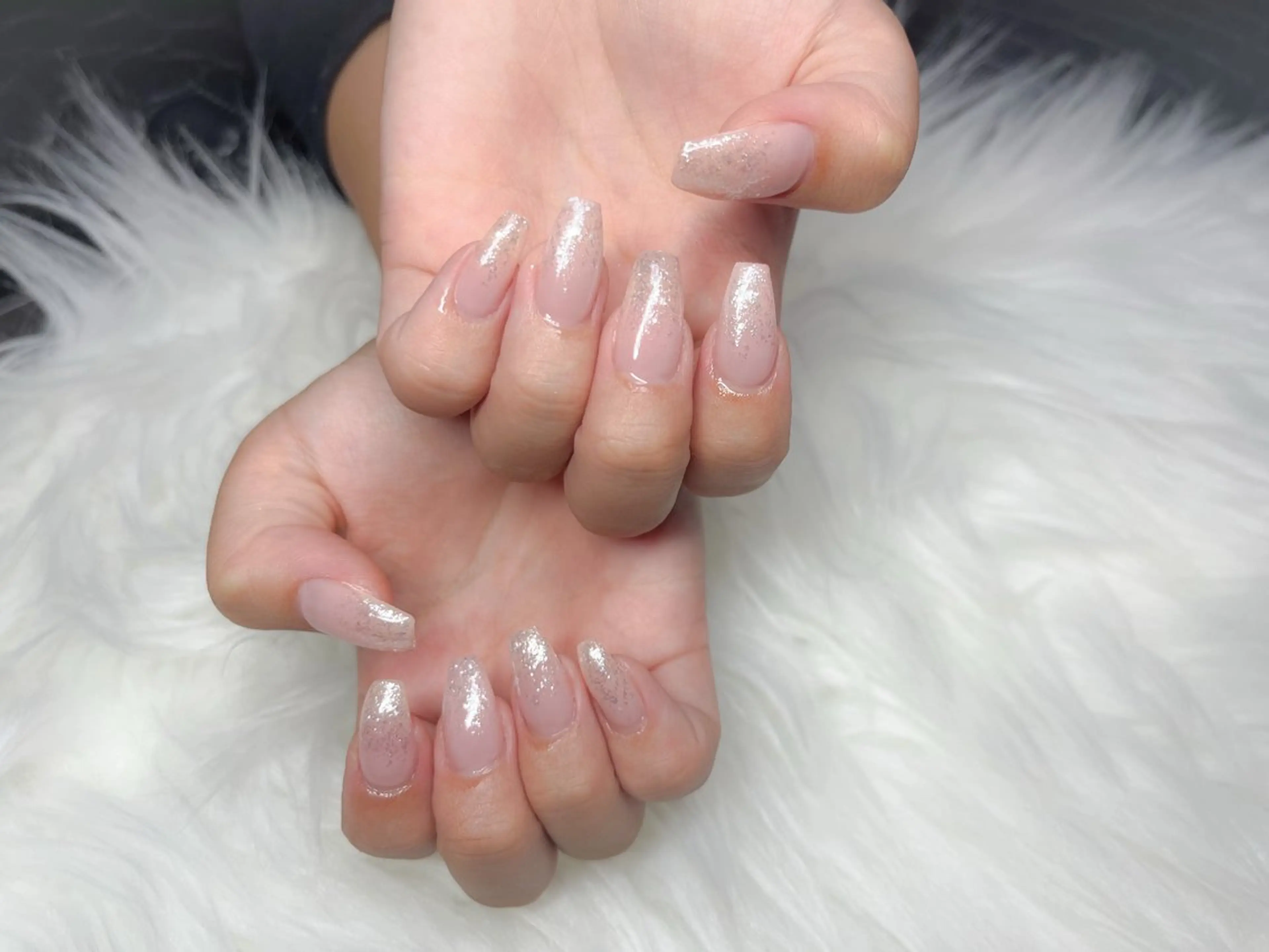 ハンドワンカラーorラメグラの写真