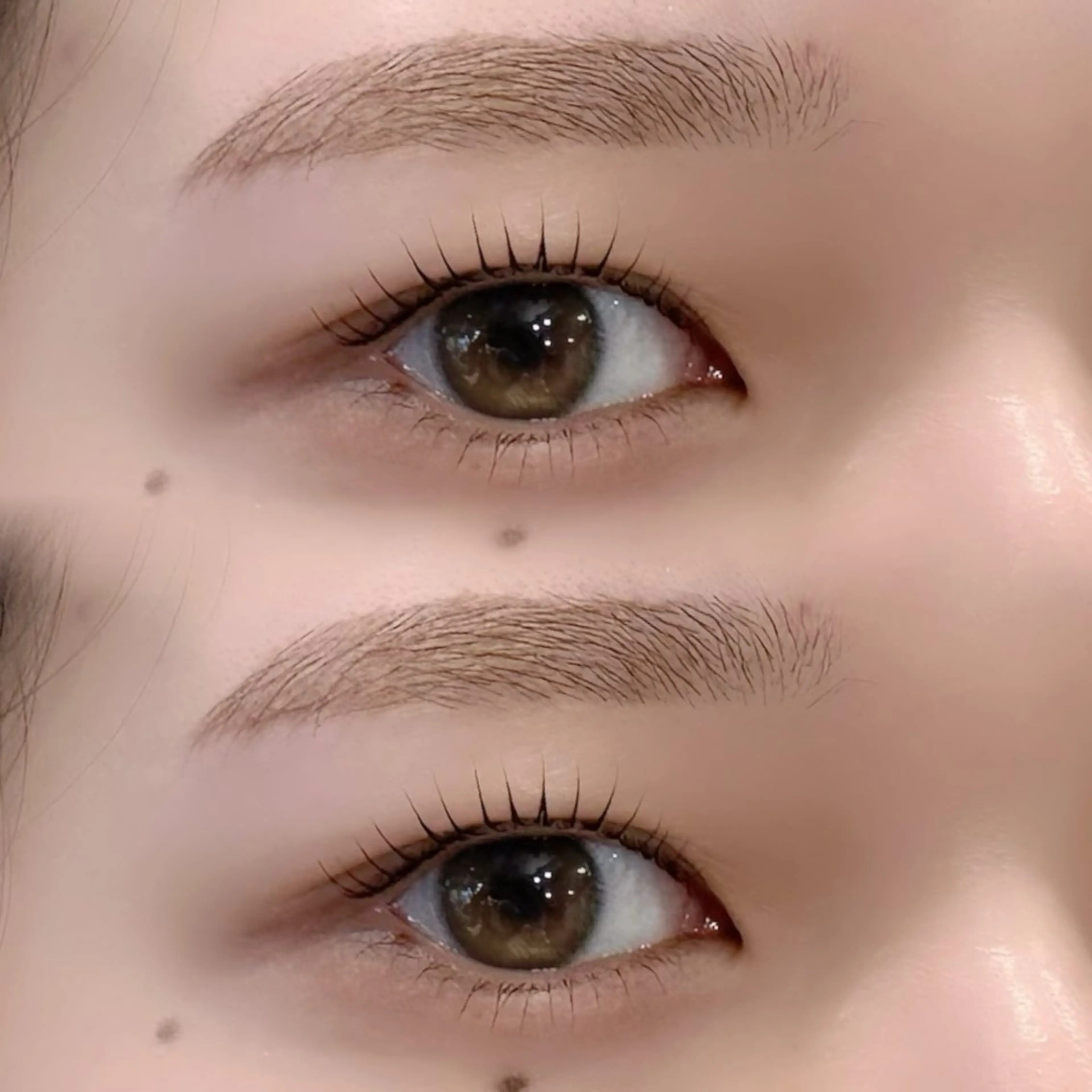 ☘️ミニモ限定クーポン☘️美眉スタイリング×上下まつ毛パーマの写真