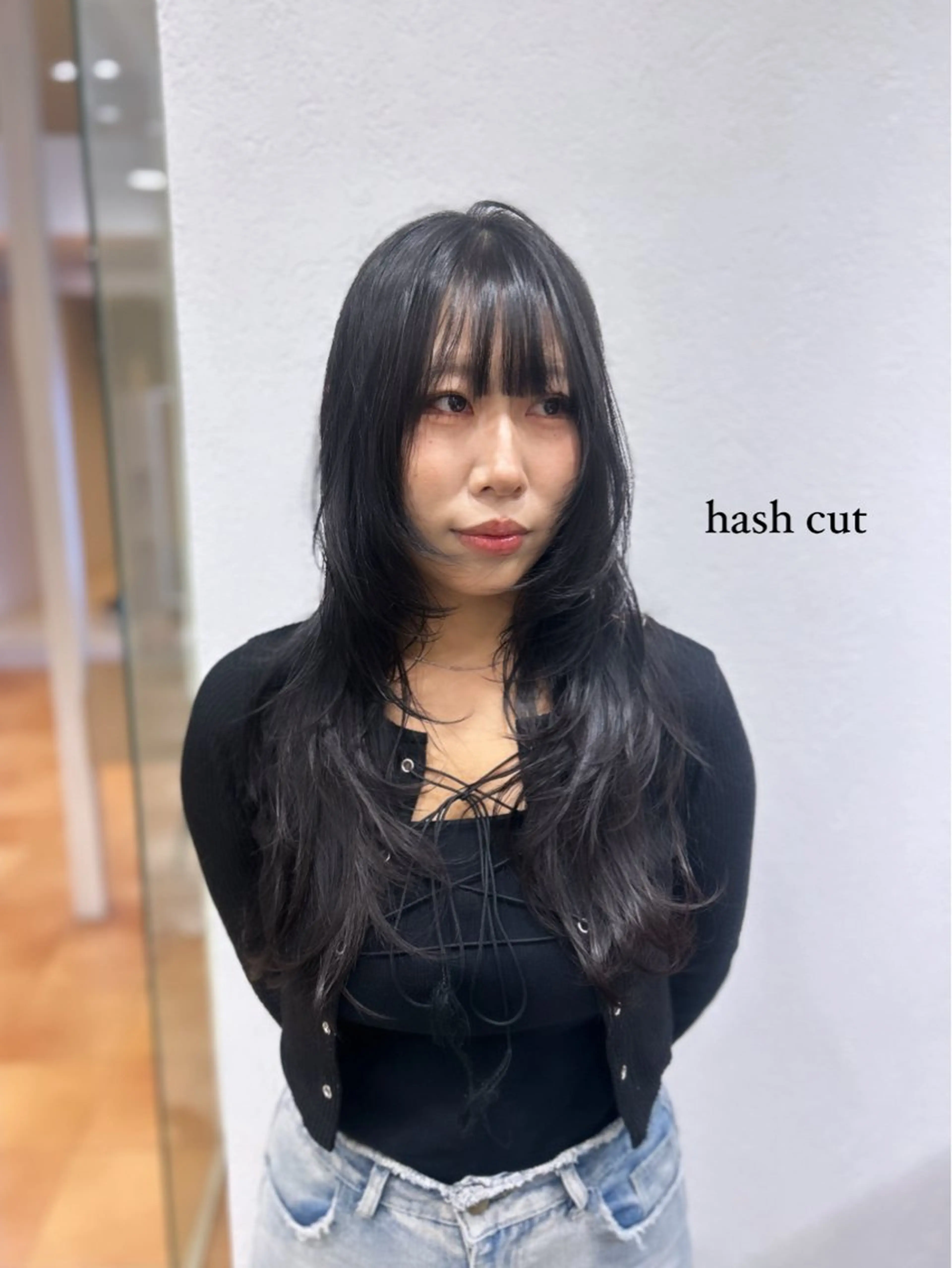 【Kotona限定💖】(韓国、海外風、デザイン)レイヤーカット＋透明感カラー＋オージュア4ステップトリートメント🌟の写真