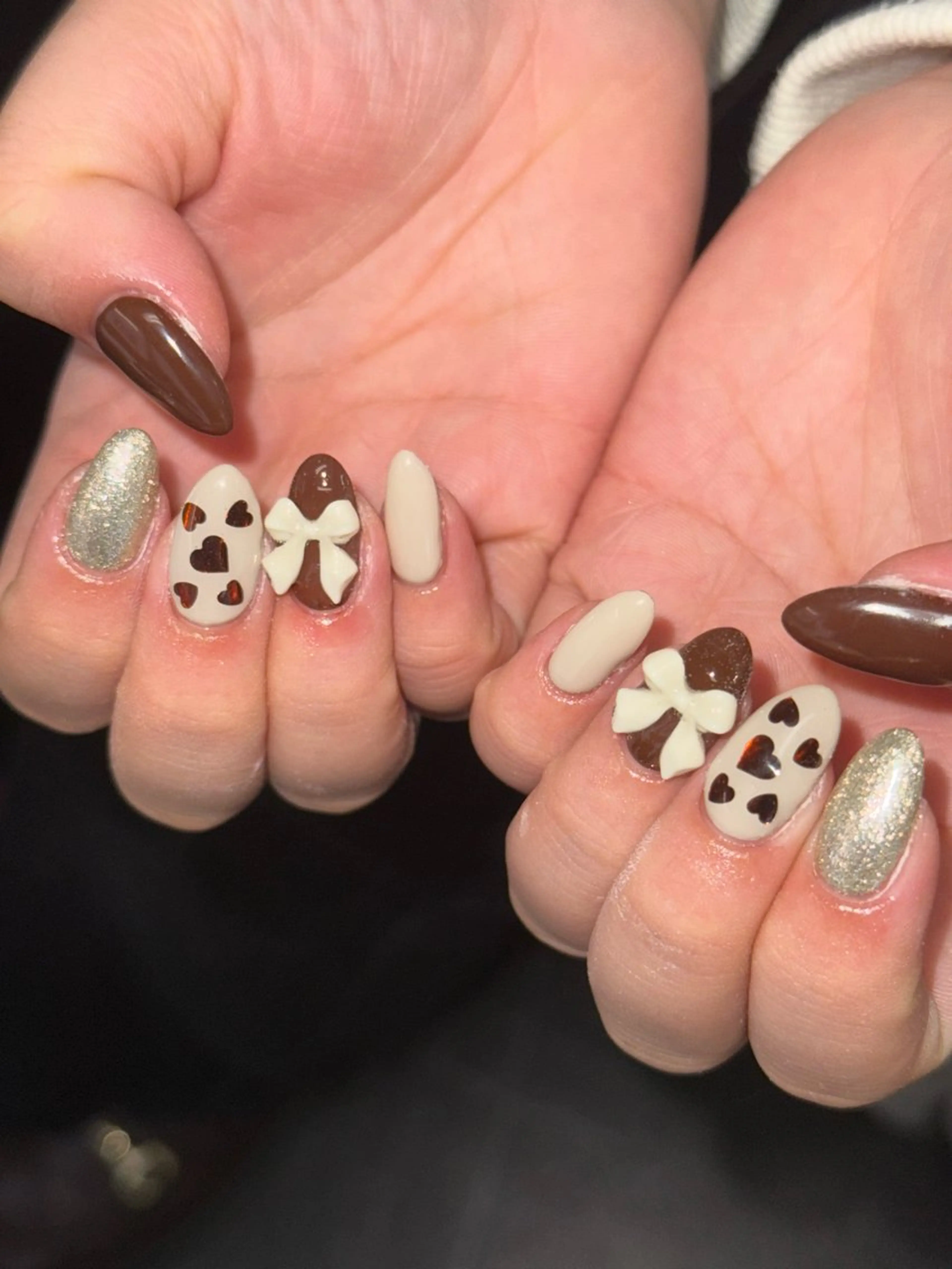 ネイル ハンドネイル hazuki ☽ 4月予約受付中✨のネイルデザイン