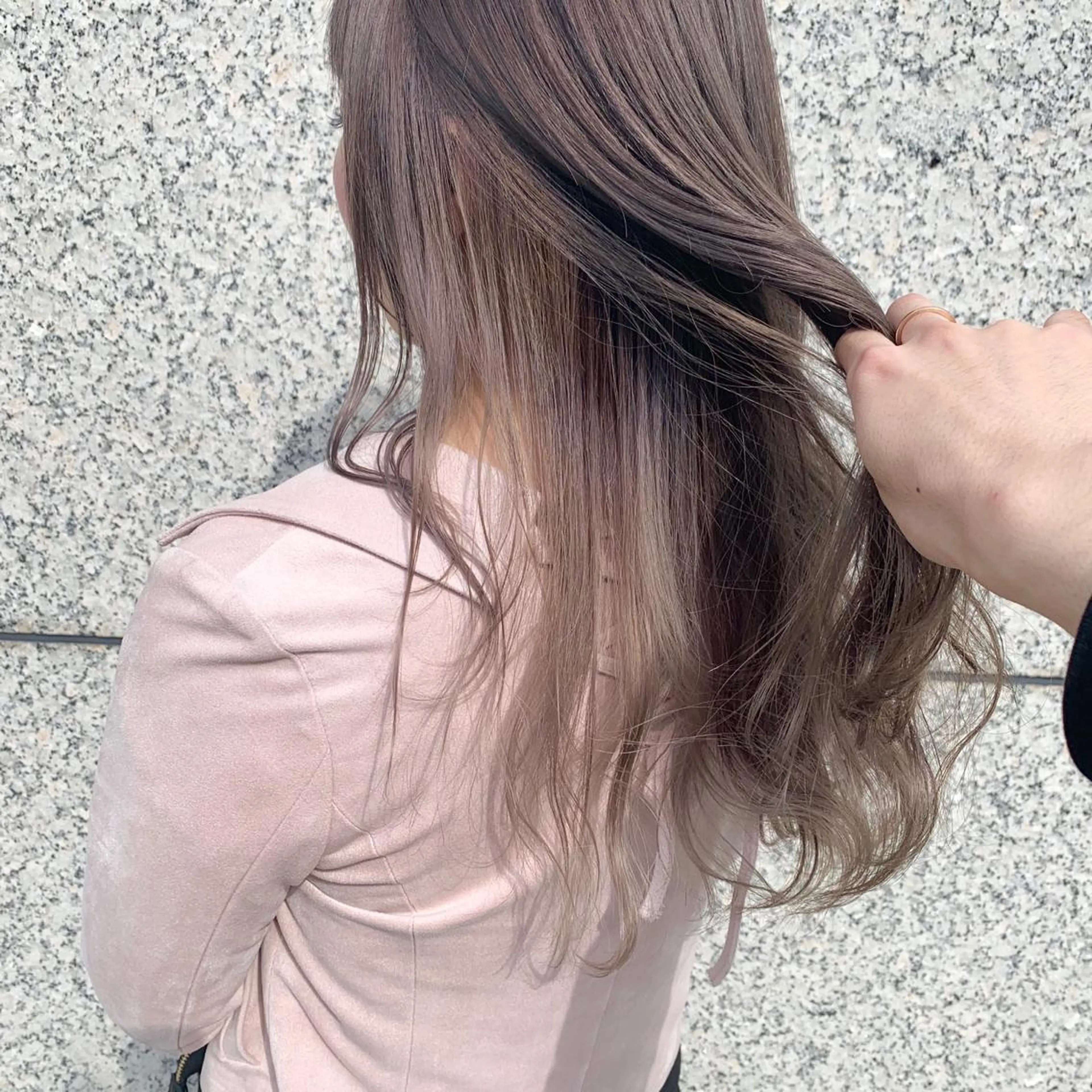 カラー インナーカラー 窪田 椋介のヘアスタイル