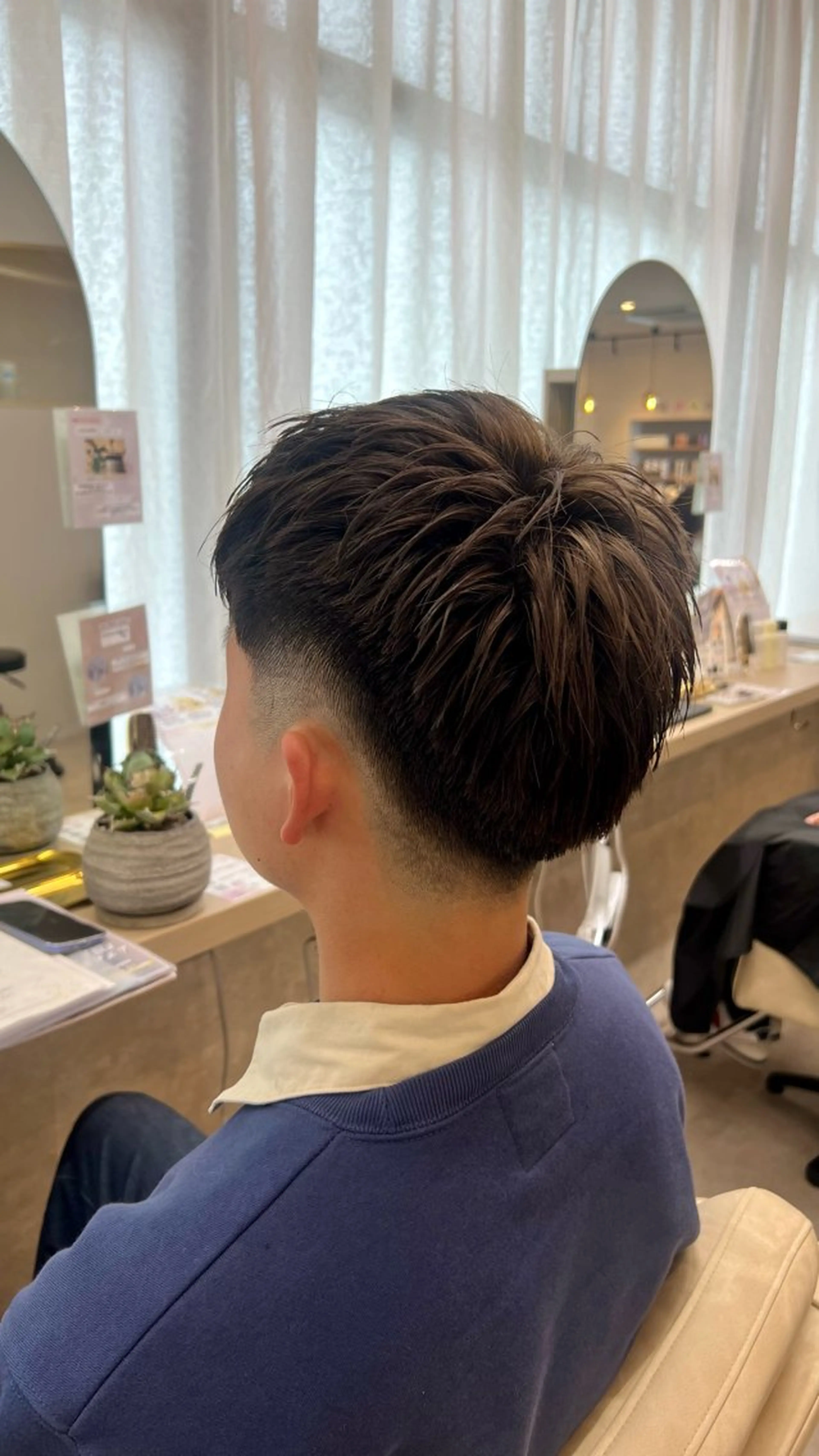 メンズ 山下 稚葉 艶髪/透明感カラーのヘアスタイル