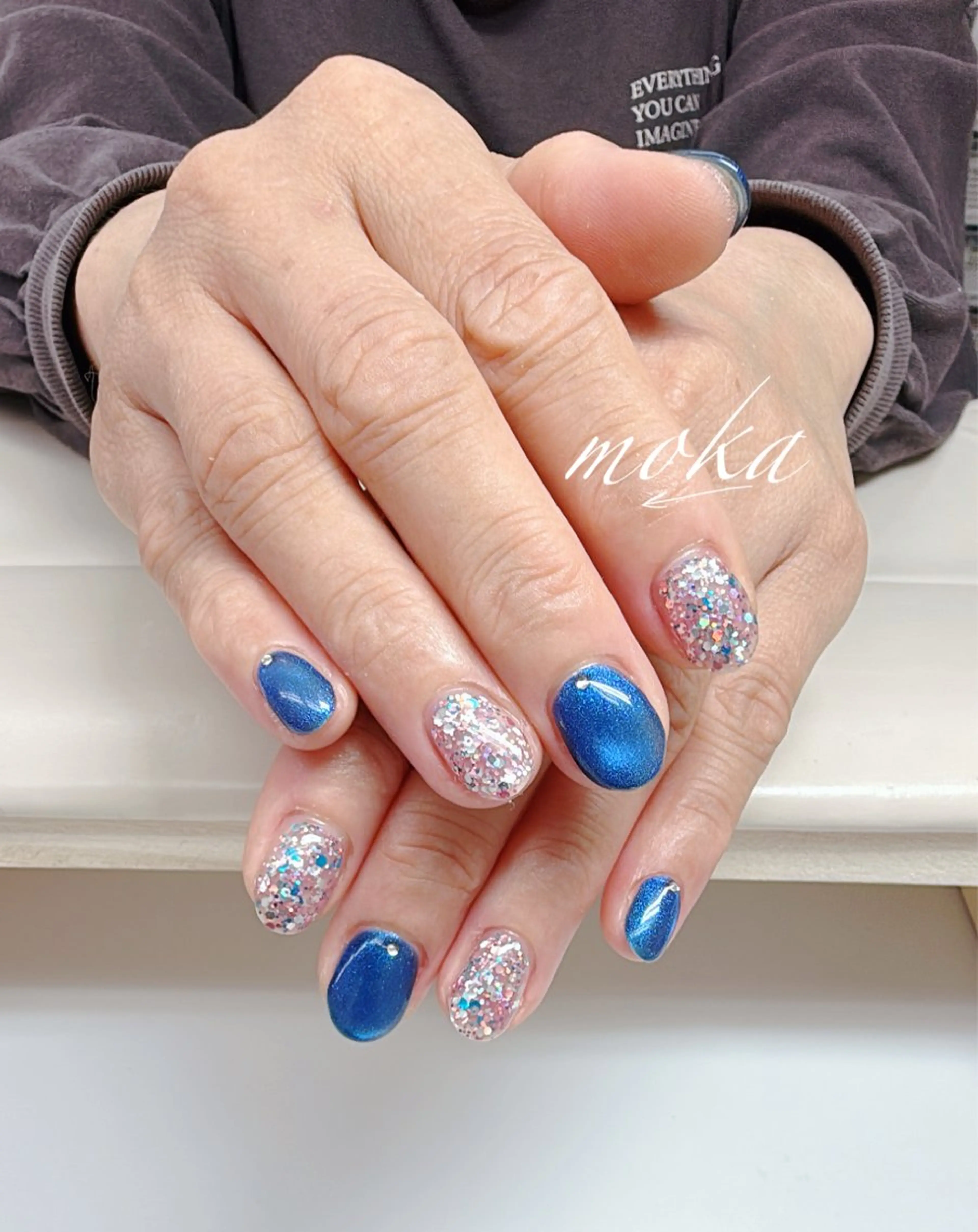 ネイル 胡蝶蘭レディースサロ ンNailMOKAのネイルデザイン