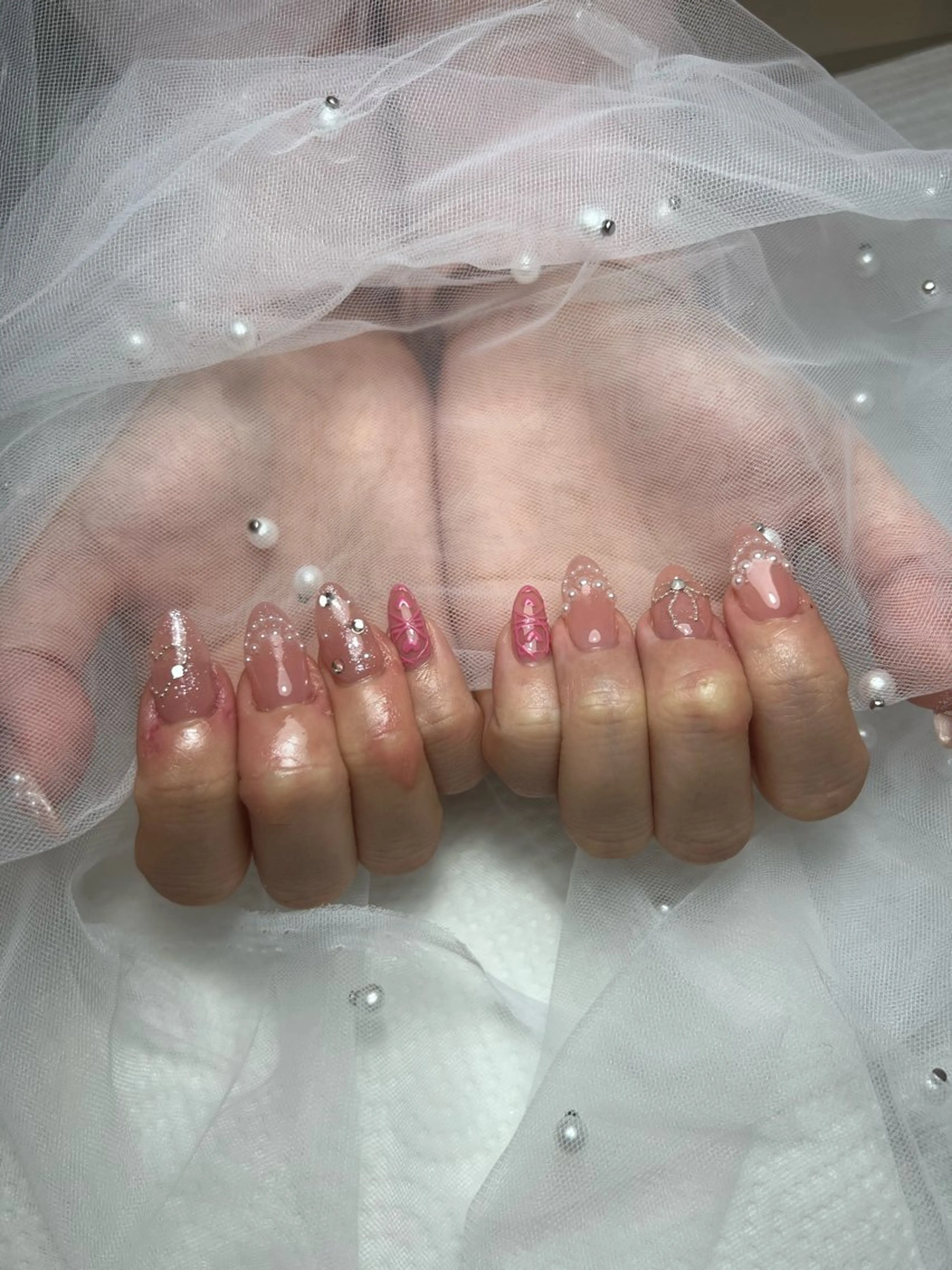 ネイル ハンドネイル miku 🦋nailのネイルデザイン