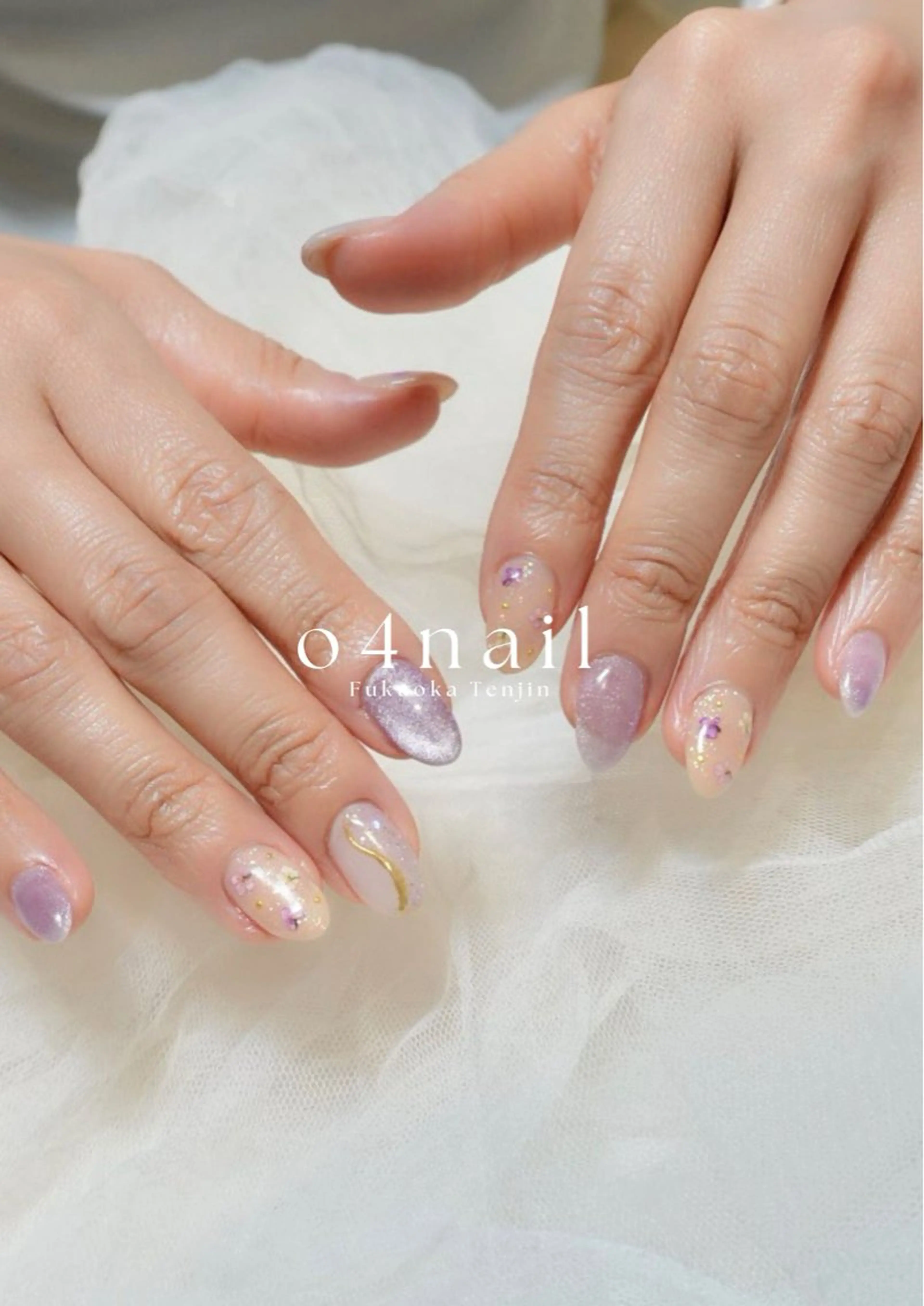 ネイル ハンドネイル SALON VILLAGE tenjin所属・o4nail___ ARISAのネイルデザイン