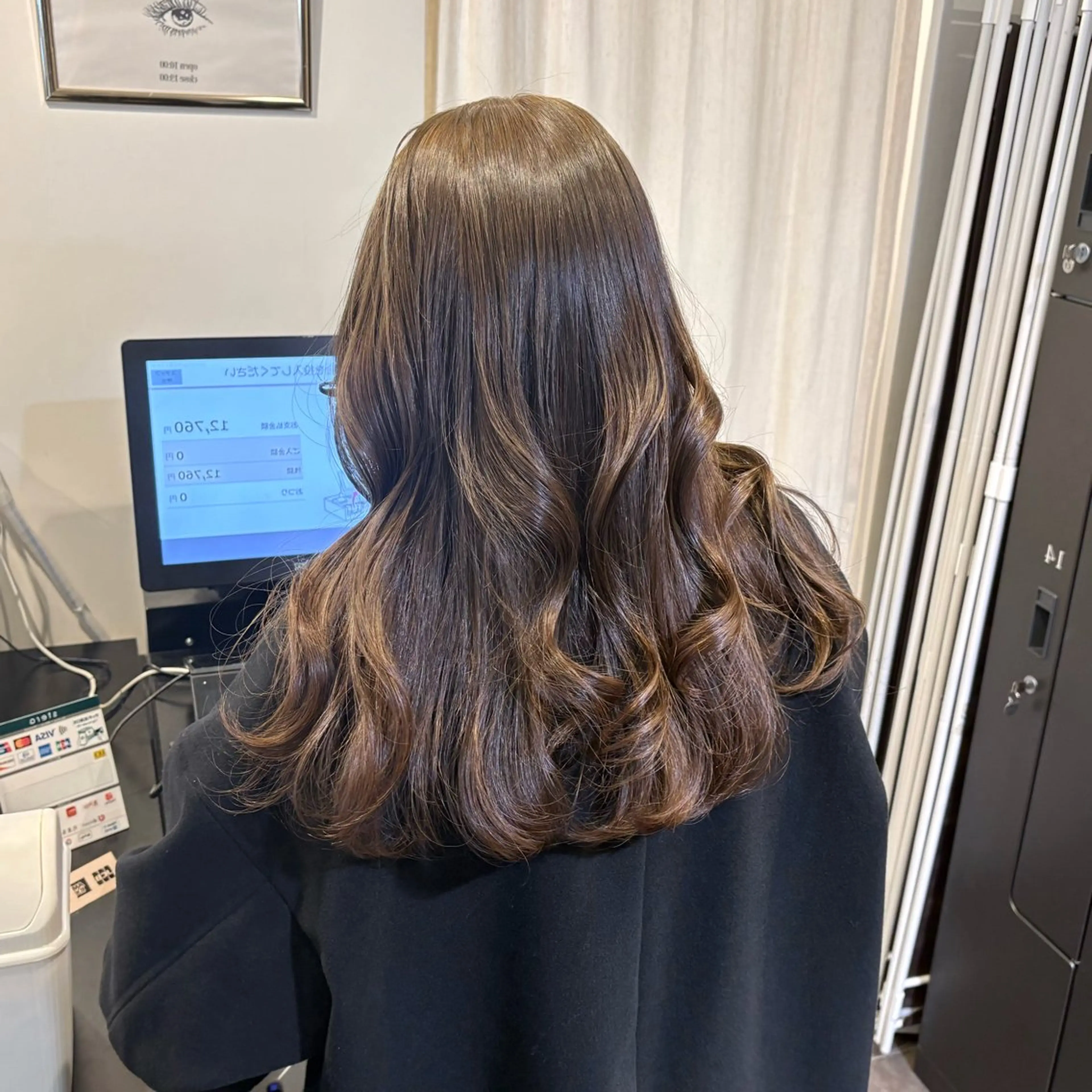 ロング カラー ベージュカラー モカベージュ 似合わせカット ヘアカラー トリートメント 🖤大人可愛い⌇ 𝐑 𝐈 𝐎🖤のヘアスタイル