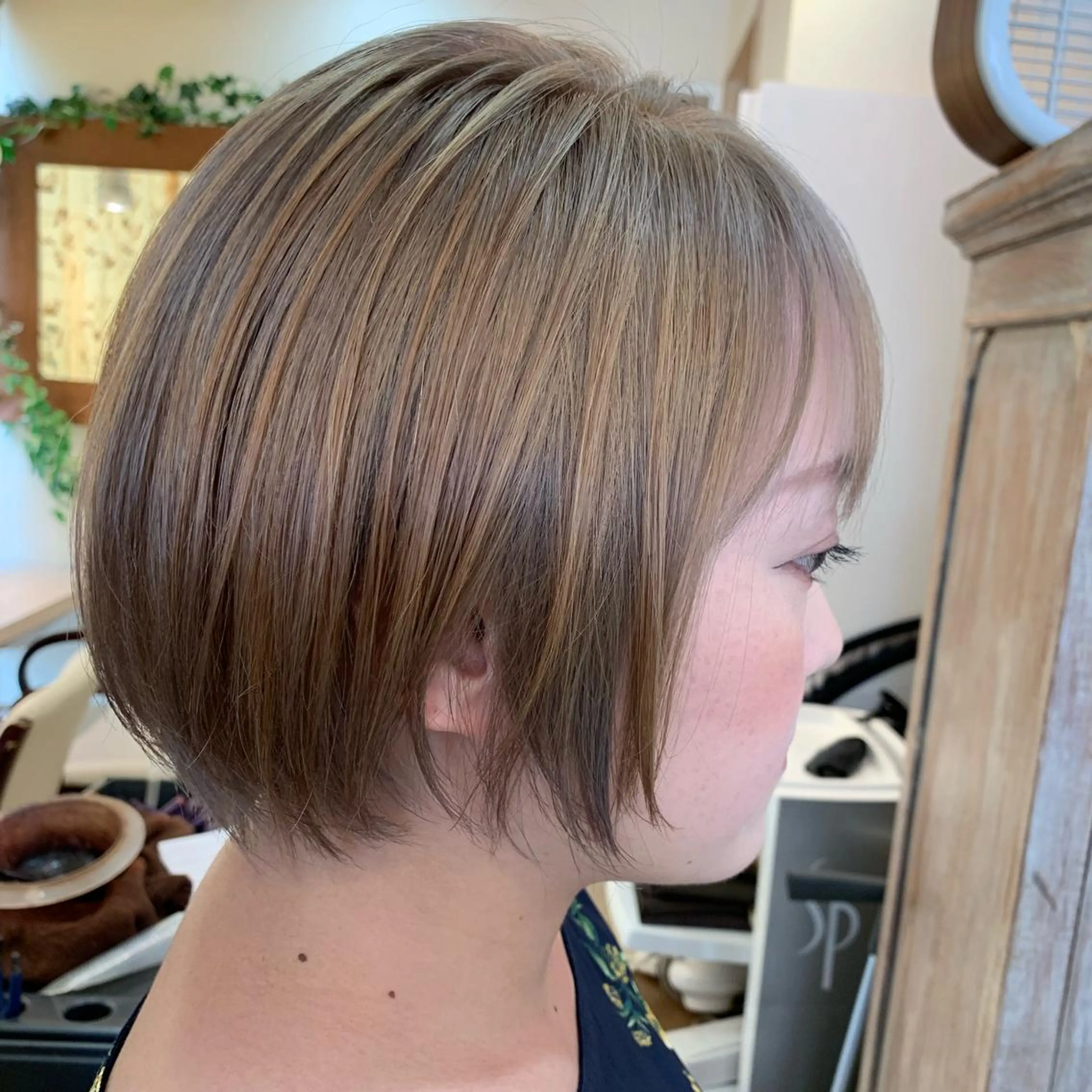 ミディアム カラー ヘアカラー トリートメント ヘアセット 🌸スタイリスト 山浦美恵のヘアスタイル