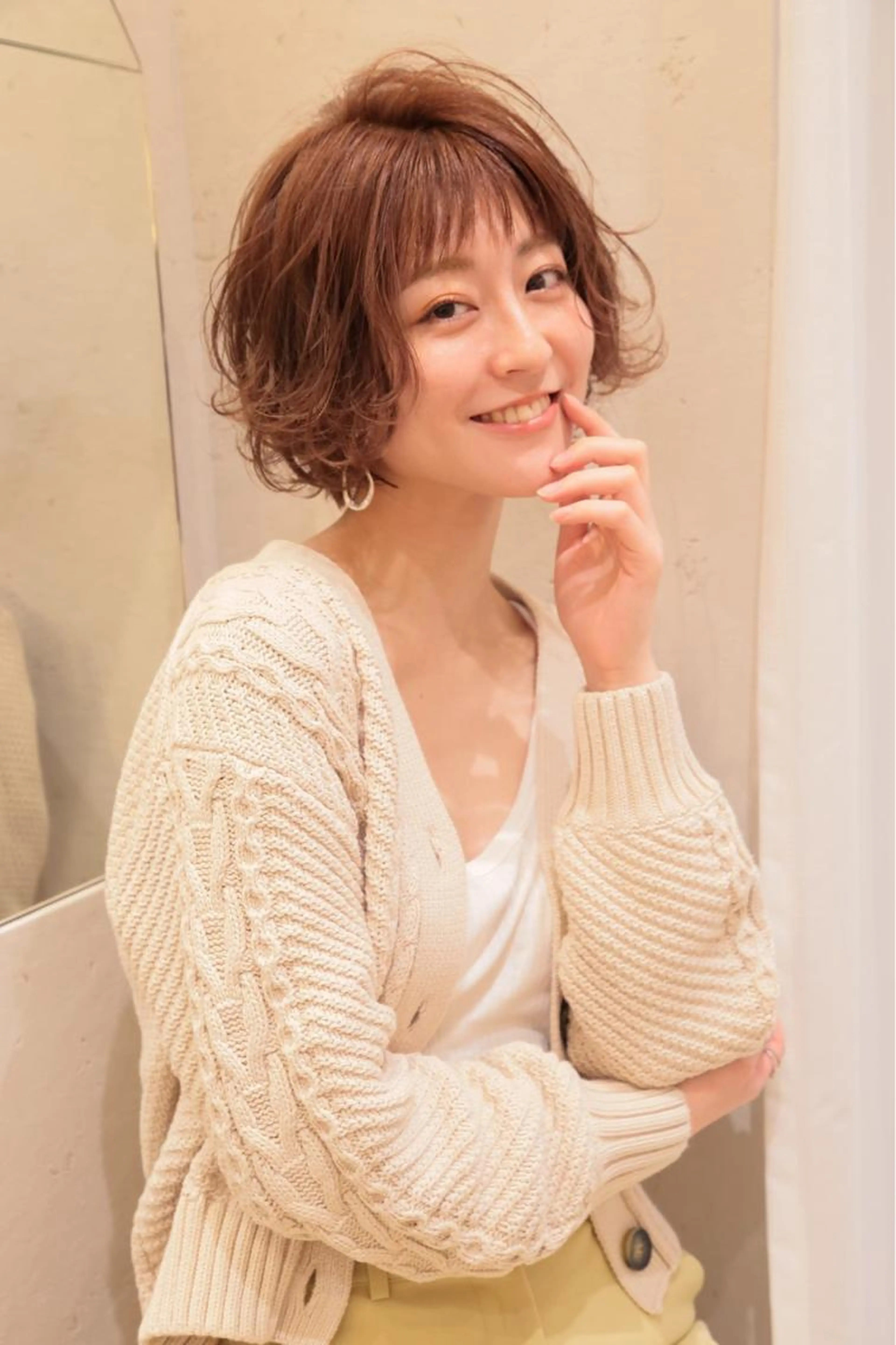 🌹【長持ちカール】🌹カット＋低温デジタルパーマ💜✨＋スチームハホニコトリートメント🍀の写真