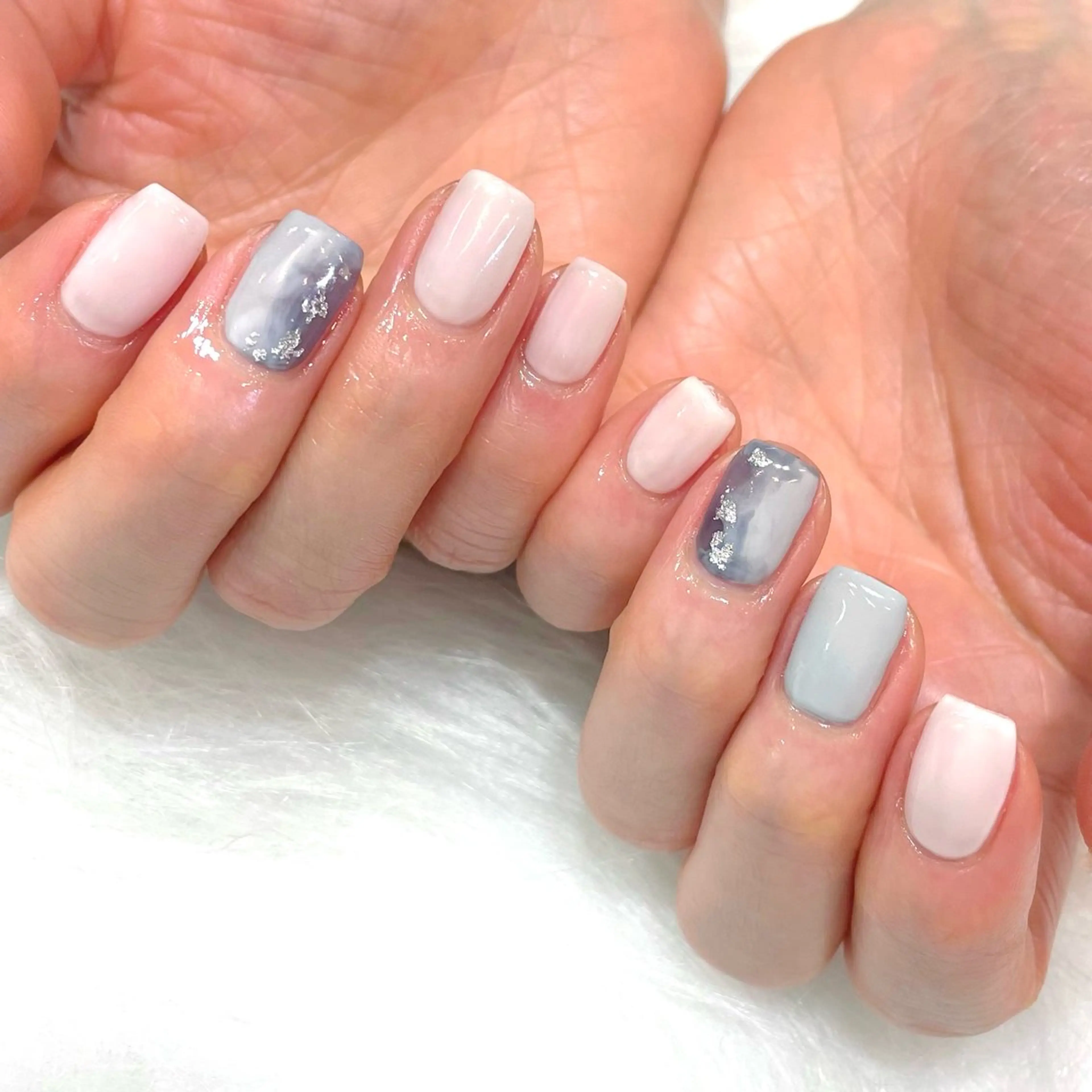 ネイル ニュアンスネイル MADDYNAILS ✴︎柏痛ネイルのネイルデザイン