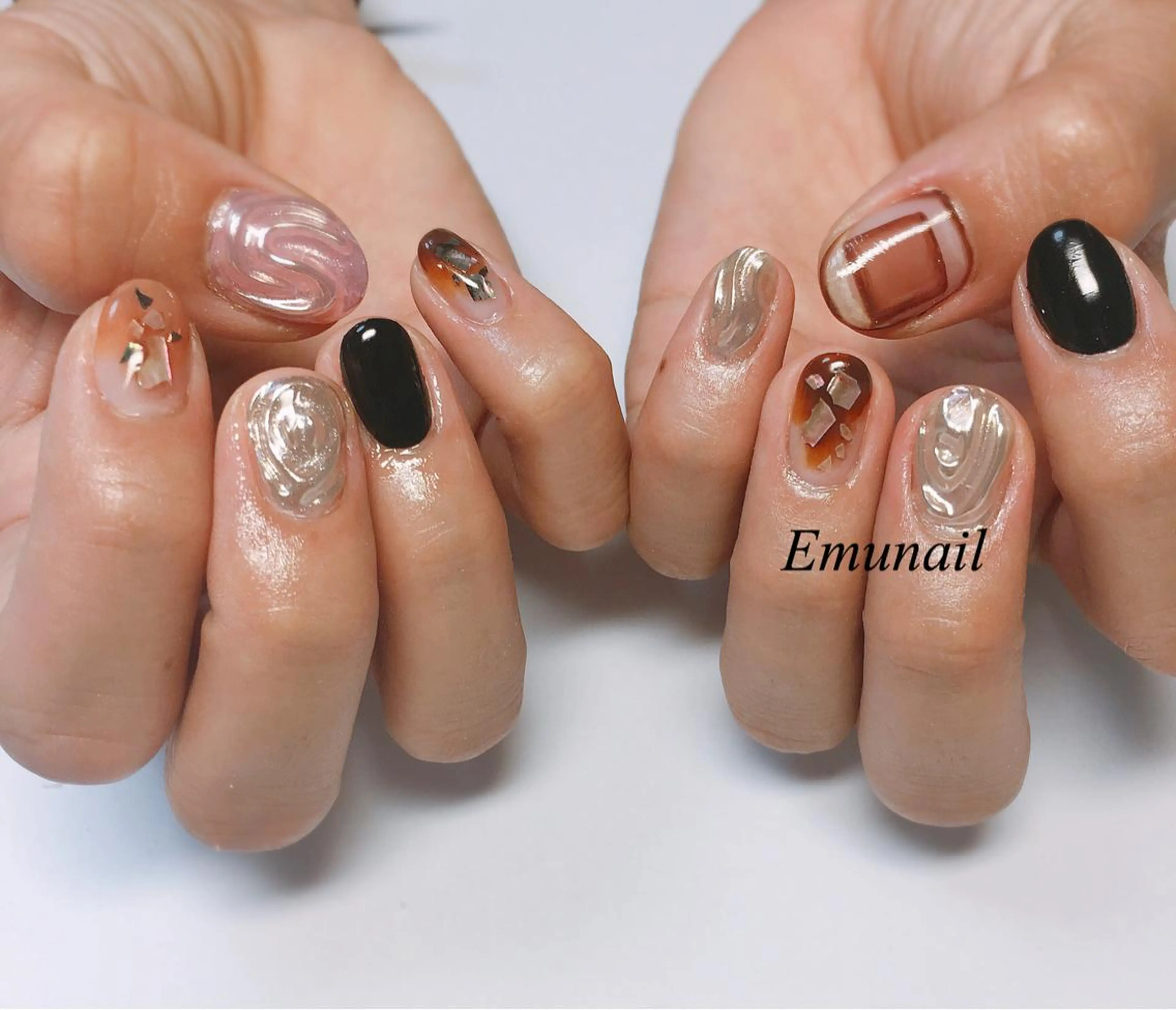 ネイル ハンドネイル Emu Nailのネイルデザイン
