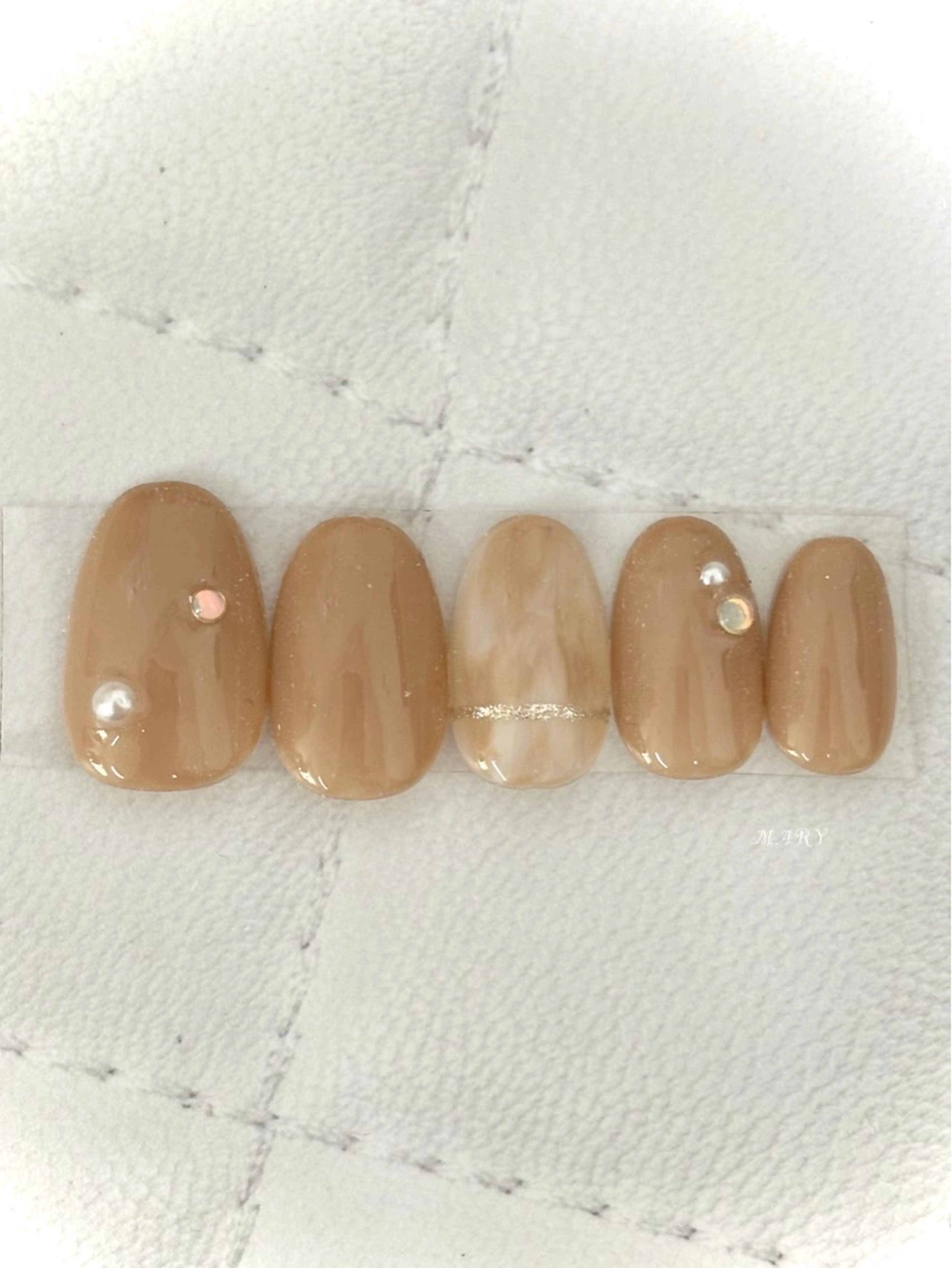 ネイル ニュアンスネイル ワンカラーネイル ハンドネイル Mary nail .narumiのネイルデザイン
