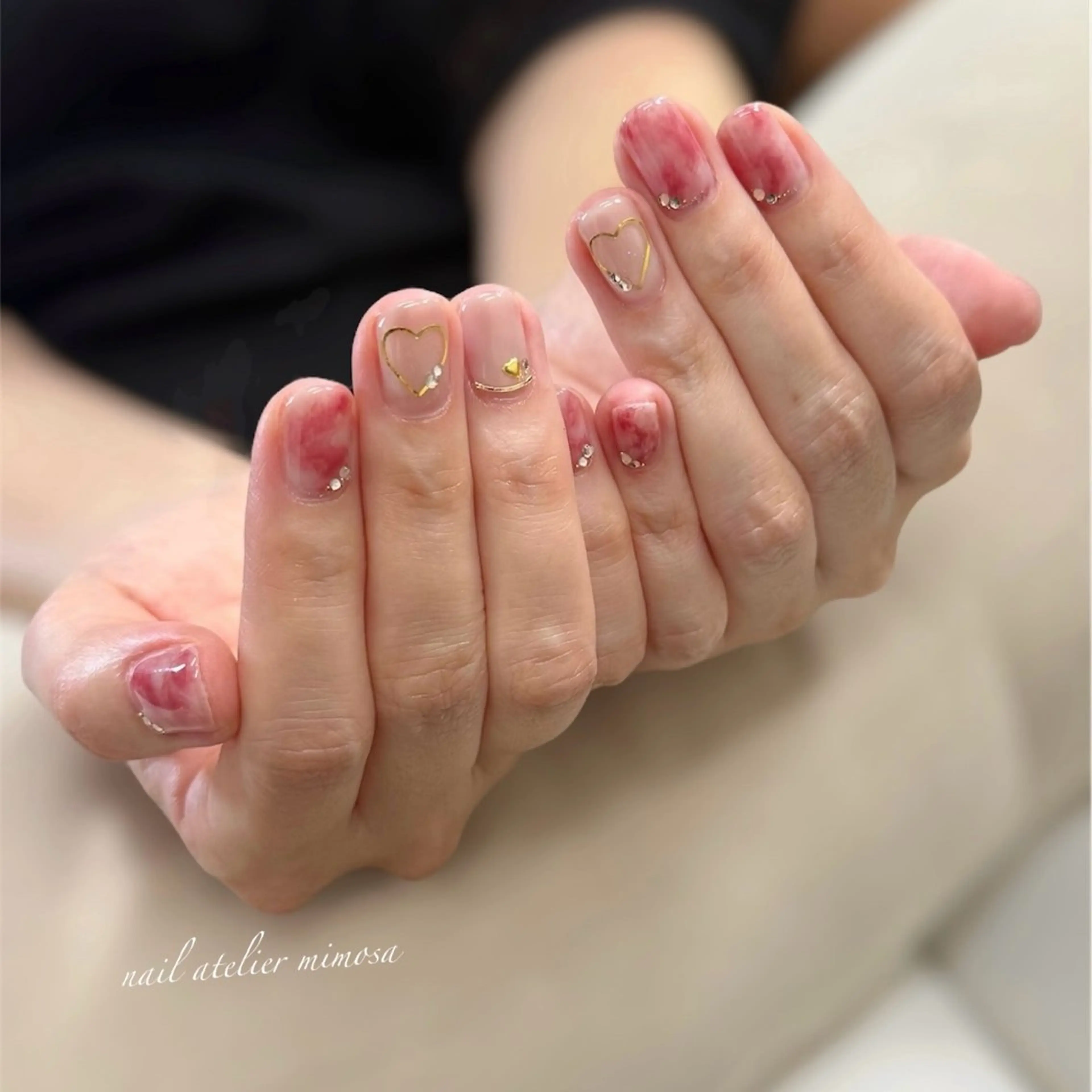 ネイル ハンドネイル アトリエ　ミモザ所属・いまむら あかりのネイルデザイン