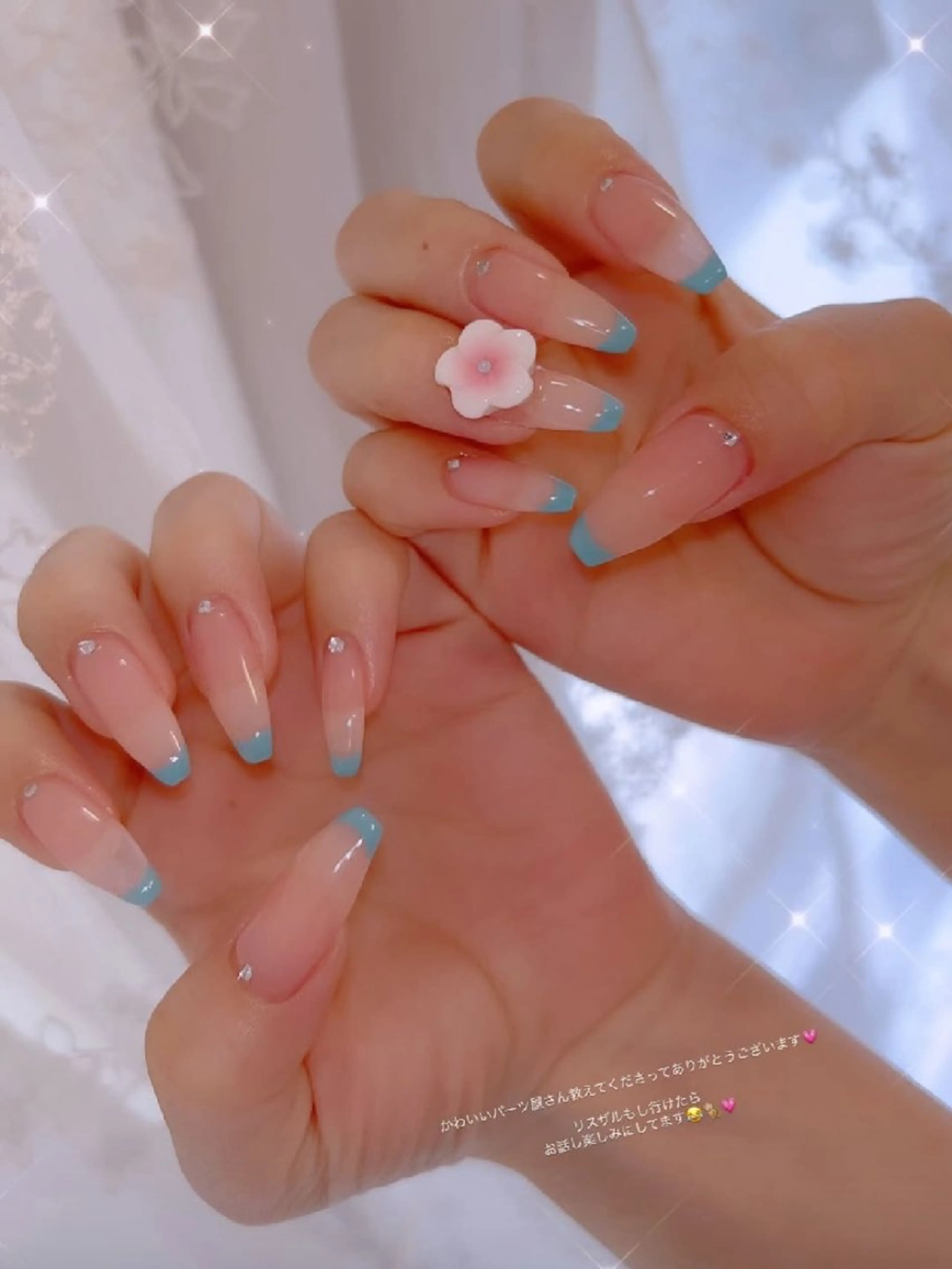 ネイル 長さ出し ジェルネイル 韓国ネイル マグネットネイル ニュアンスネイル ハンドネイル I LOVE ME NAIL.｡.:*♡のネイルデザイン