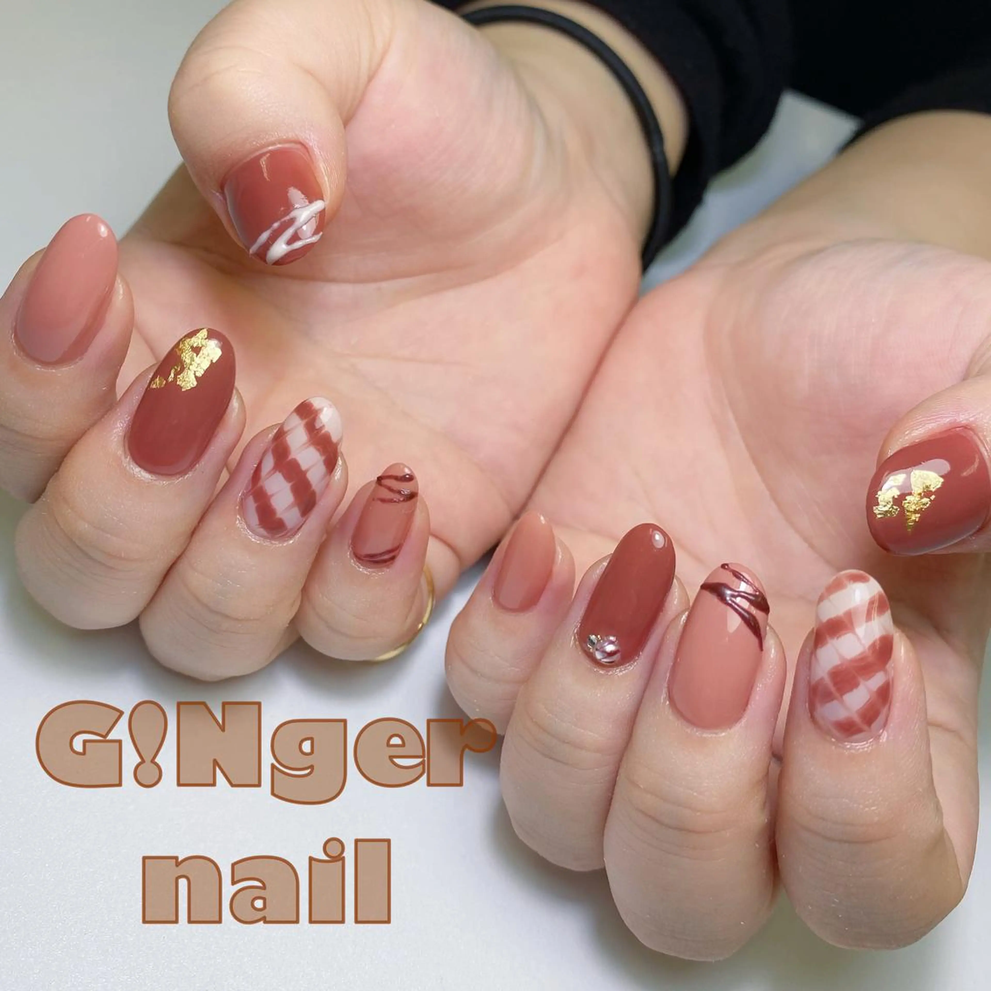 ネイル ハンドネイル ハンドケア 代々木 GINGERNAILのネイルデザイン