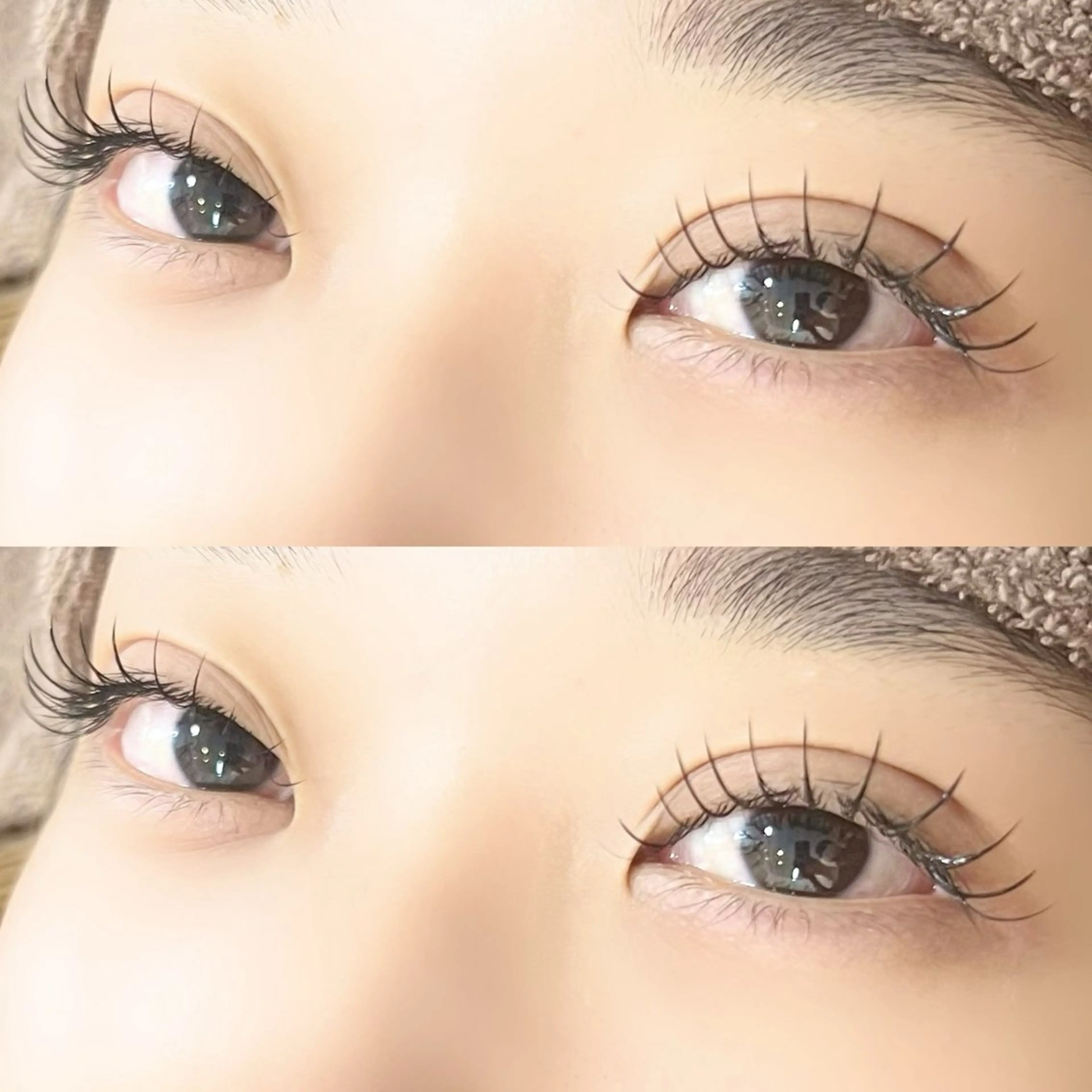 マツエク・マツパ Cカール キュート フラットラッシュ マツエク 【myonsil】 Suzuki*のマツエク・マツパデザイン