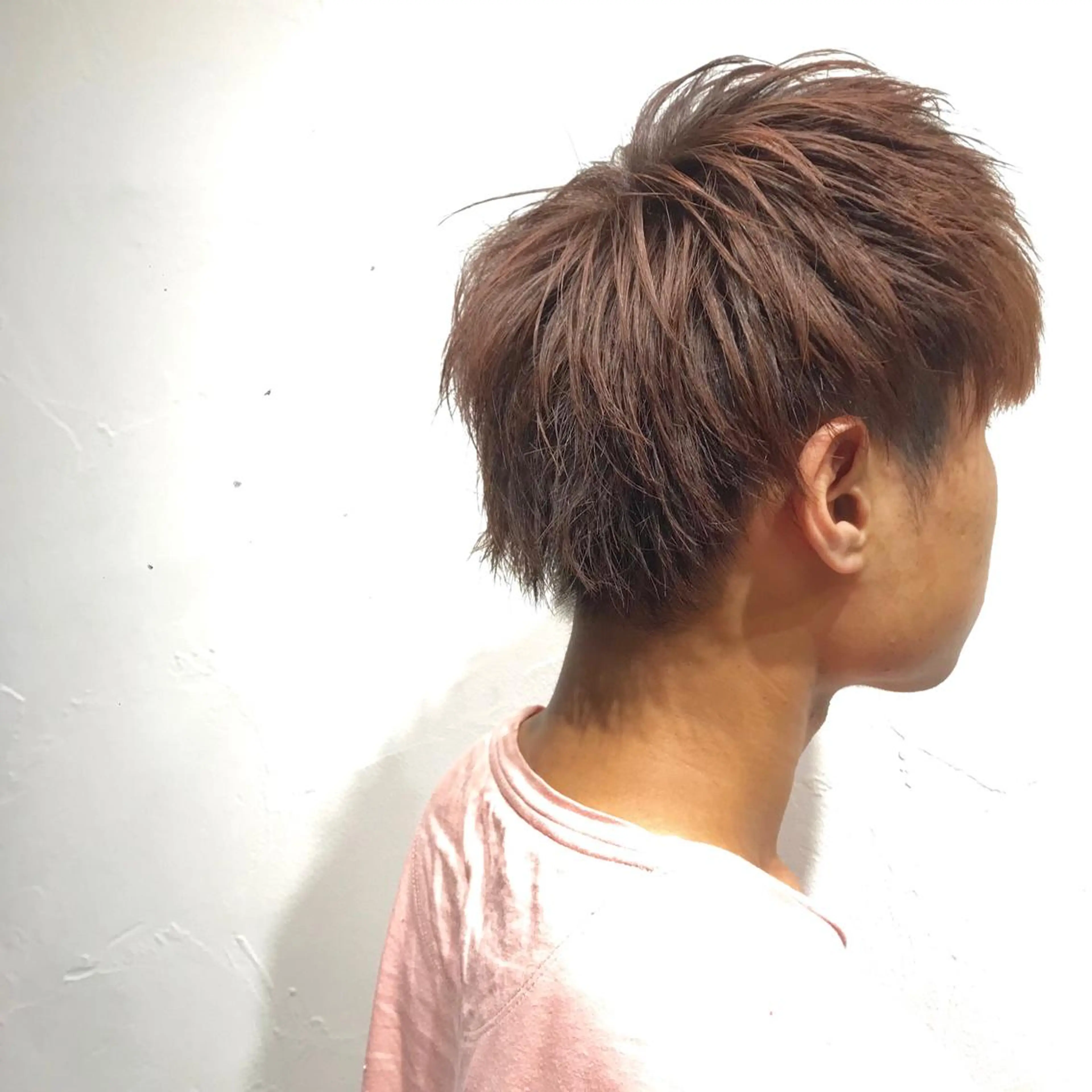 ショート カラー メンズ カット 柏メンズカットパーマ NO.1タイチのヘアスタイル