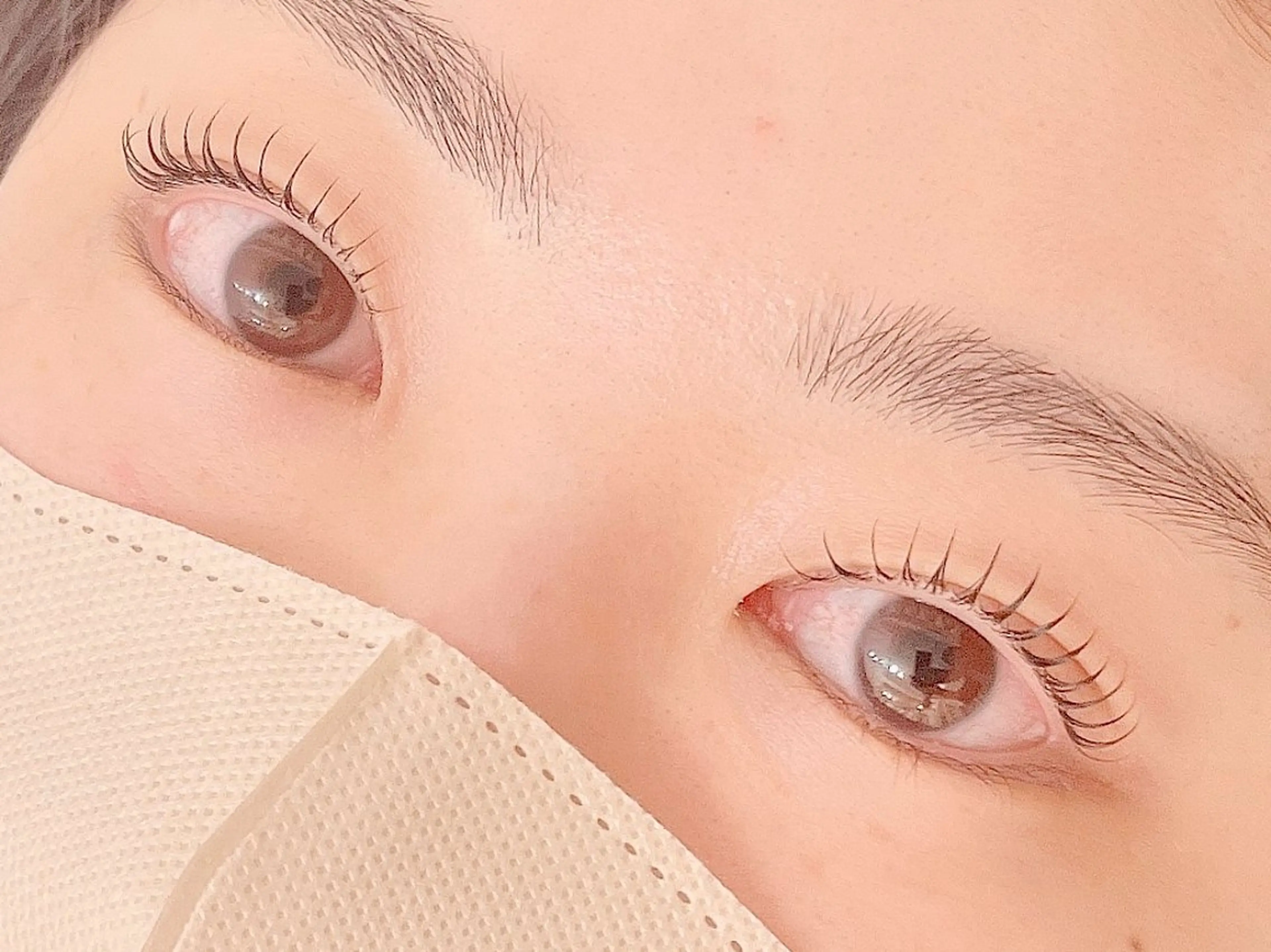 マツエク・マツパ キュート 一重×まつ毛パーマ マツパ anocharm ☻ HIKARIのマツエク・マツパデザイン