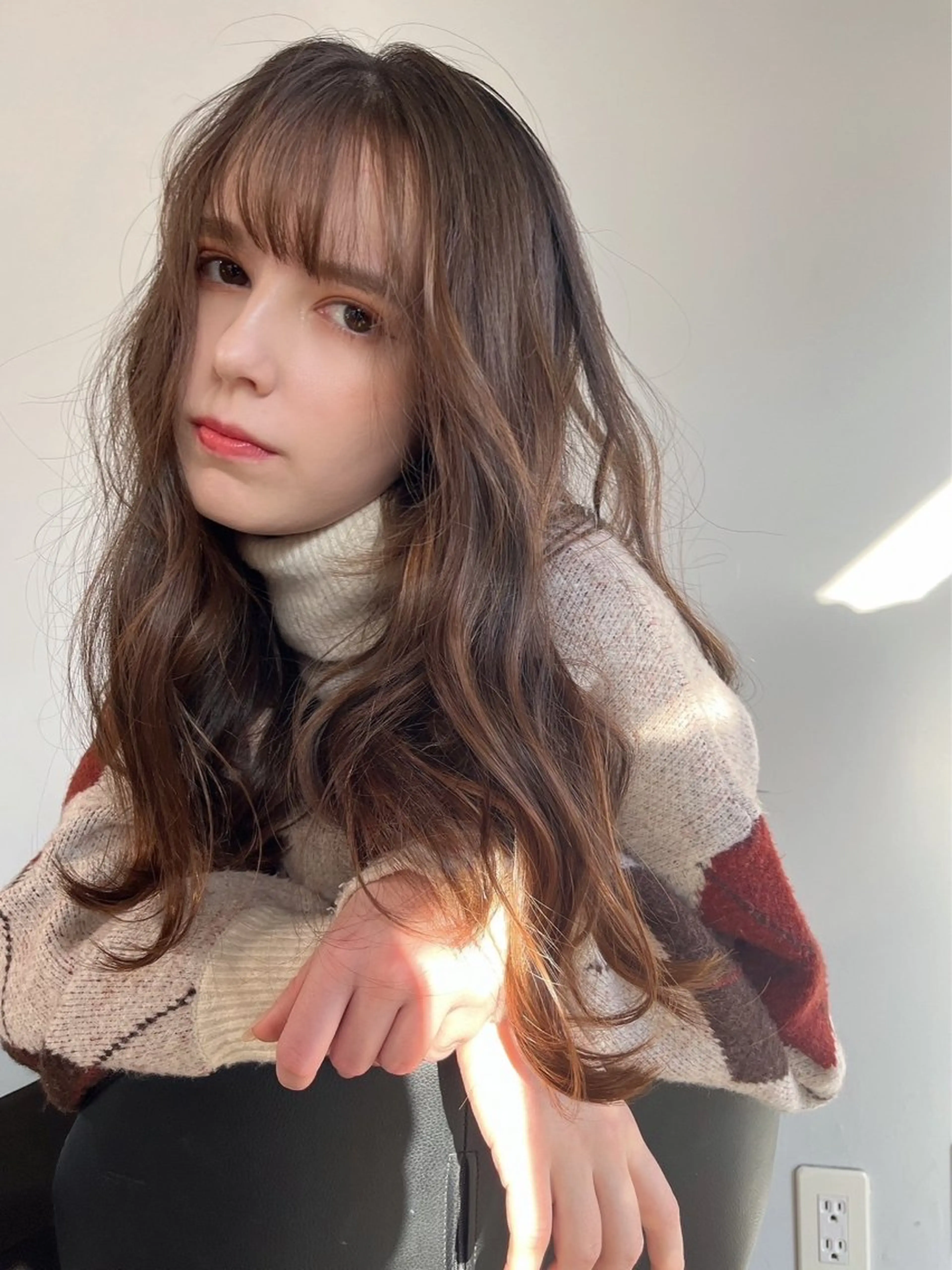 ロング カラー パーマ トリートメント ✿YUNA✿ 《お手軽イメチェン》のヘアスタイル