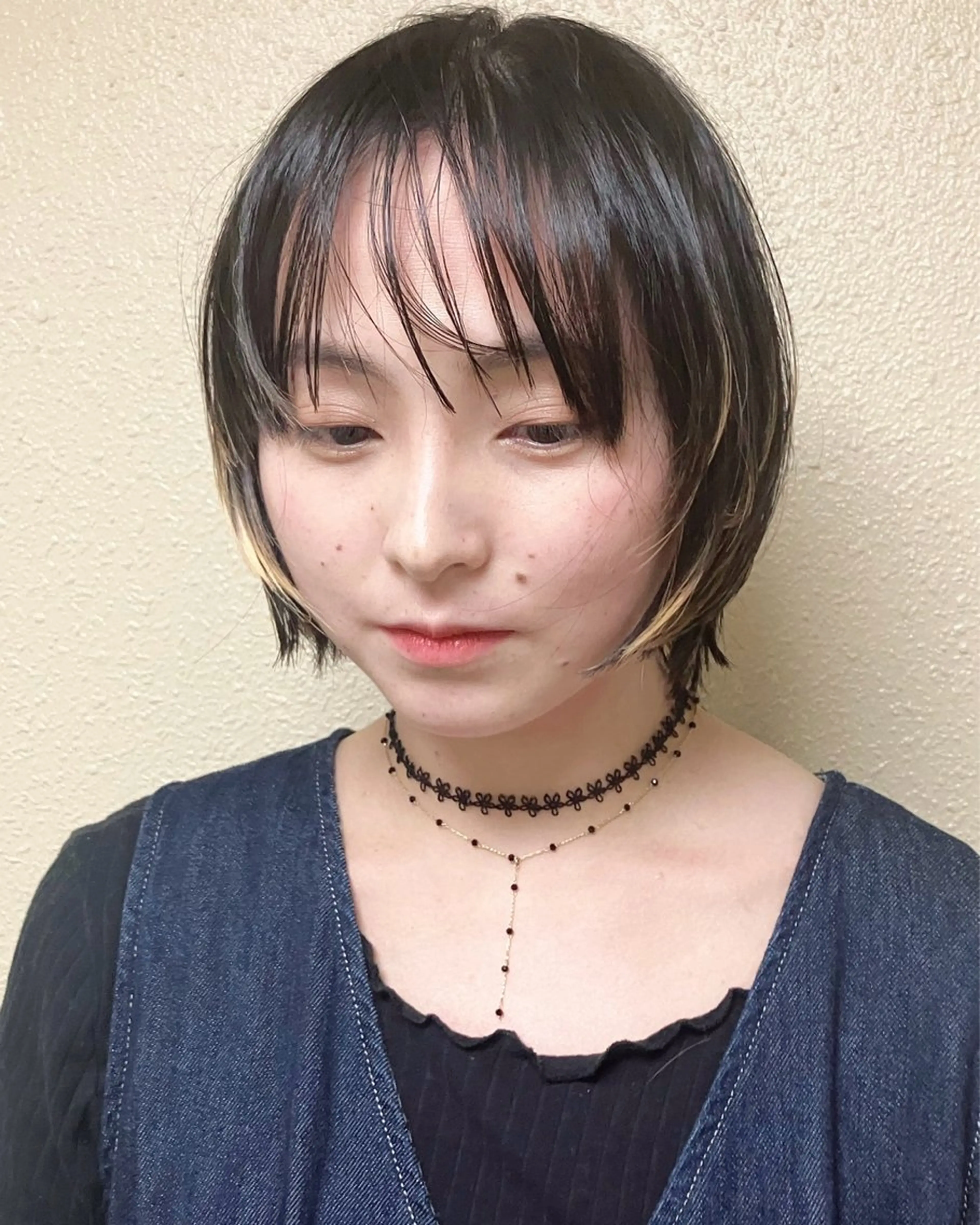 ショート ショートボブ ボブ レイヤーカット 似合わせカット ショートヘア fumikaブリーチ /ウルフのヘアスタイル