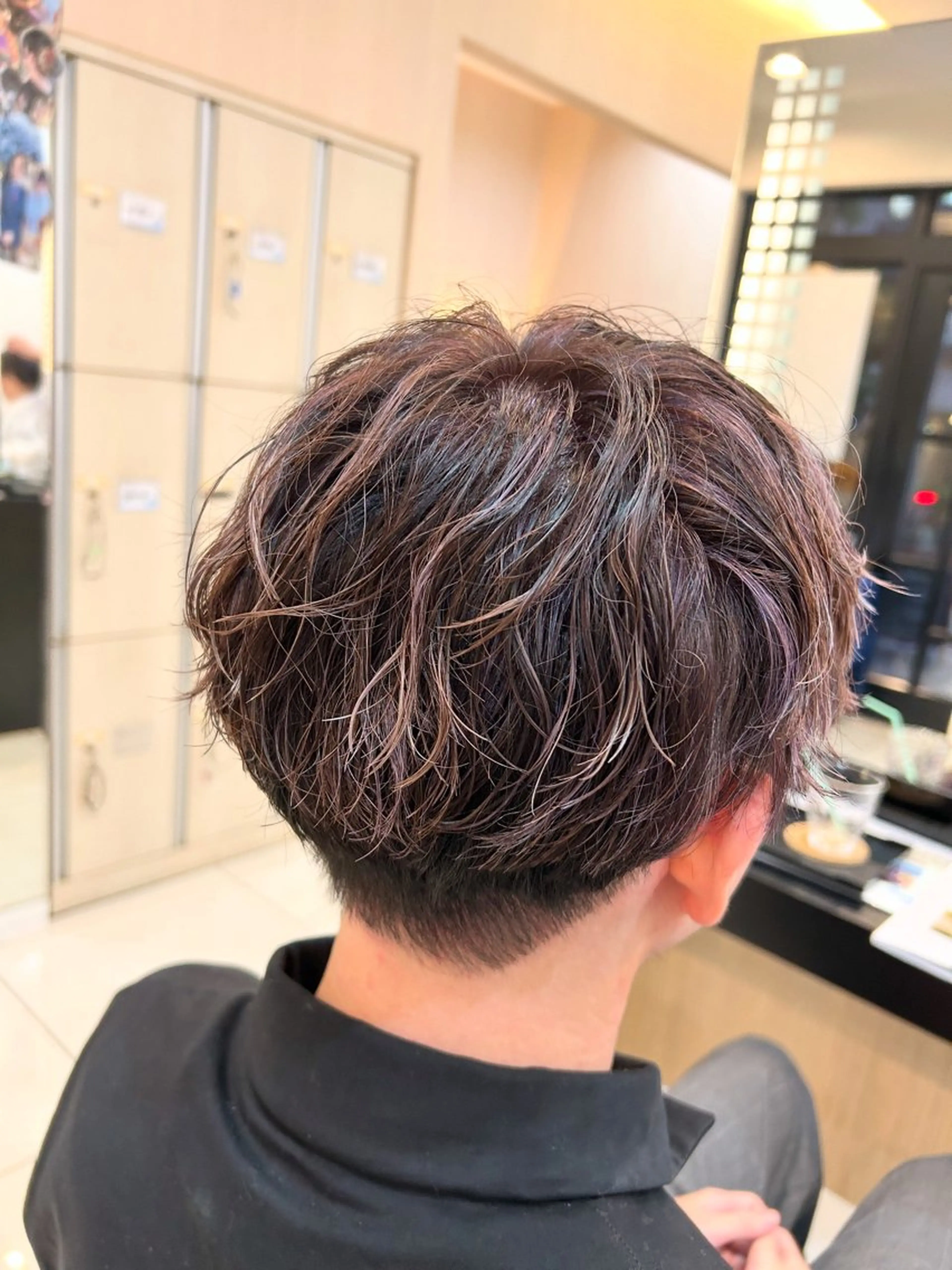 ショート パーマ メンズ カット パーマ リリー /Men's/パーマのヘアスタイル