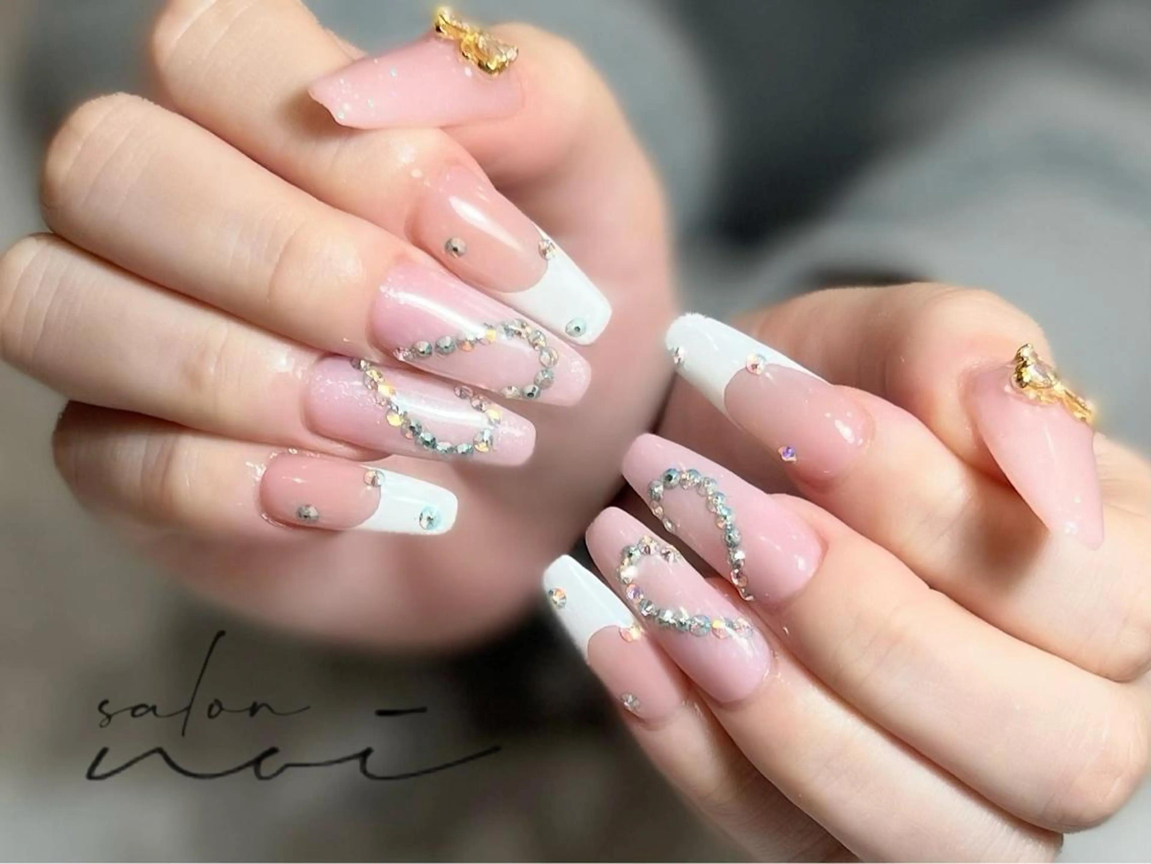 ネイル ロングネイル ハンドネイル salon noiのネイルデザイン