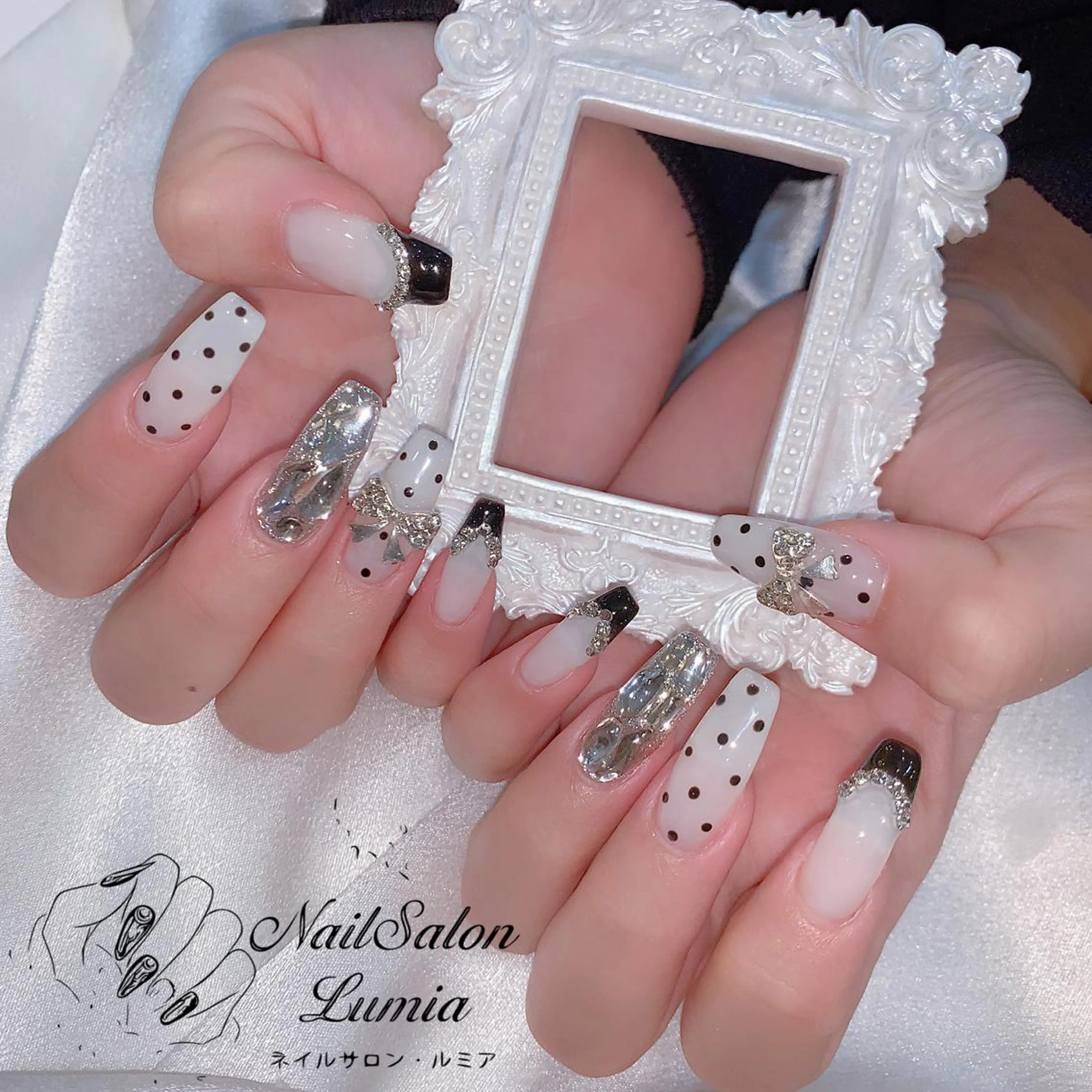 ネイル ハンドネイル ネイルサロン ルミア Lumia 店長のネイルデザイン