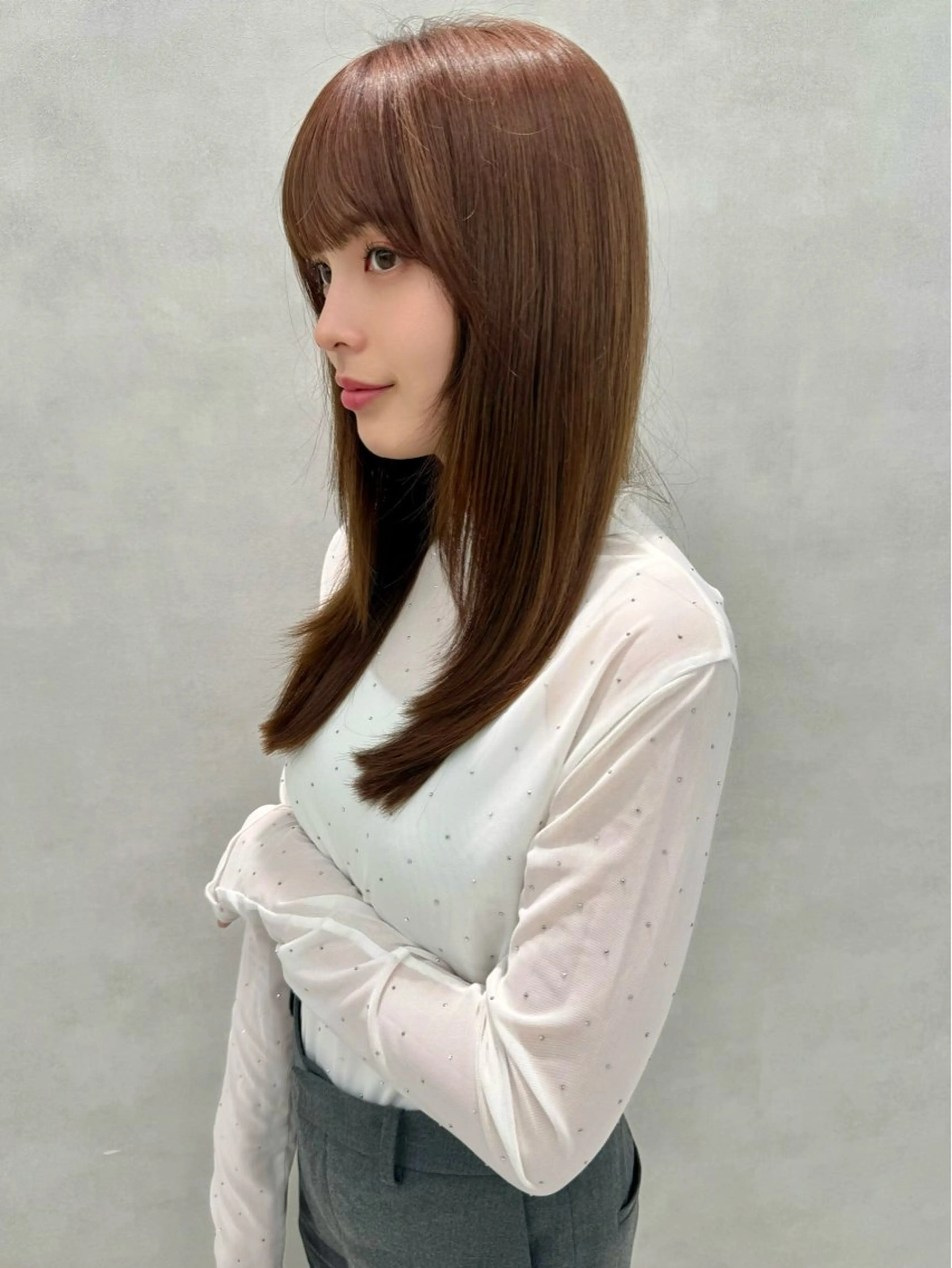 ロング 三鷹で1番ショート ボブをカットする新谷のヘアスタイル