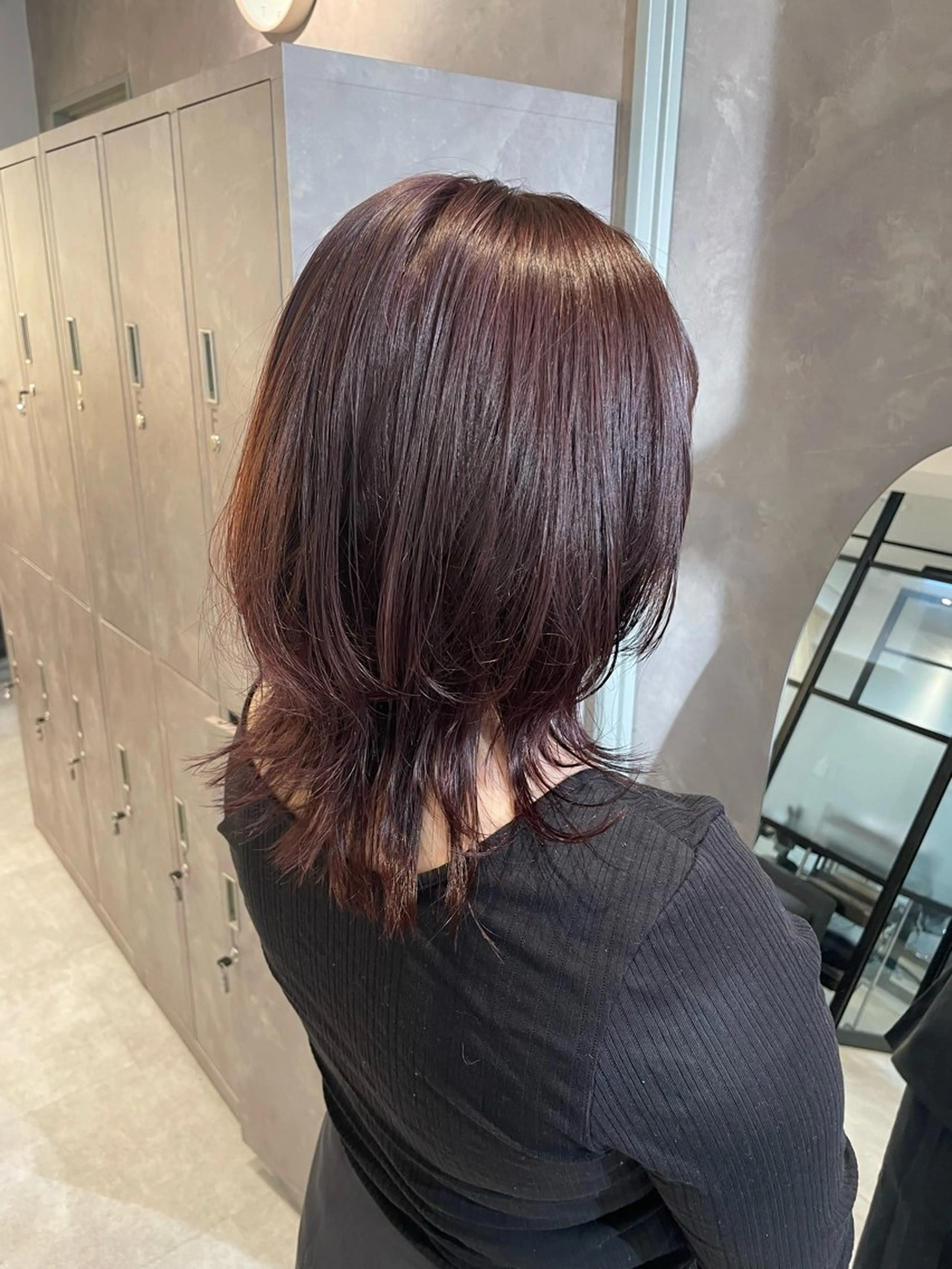 ミディアム カラー カット ヘアカラー トリートメント tocca千葉店 /せりなのヘアスタイル