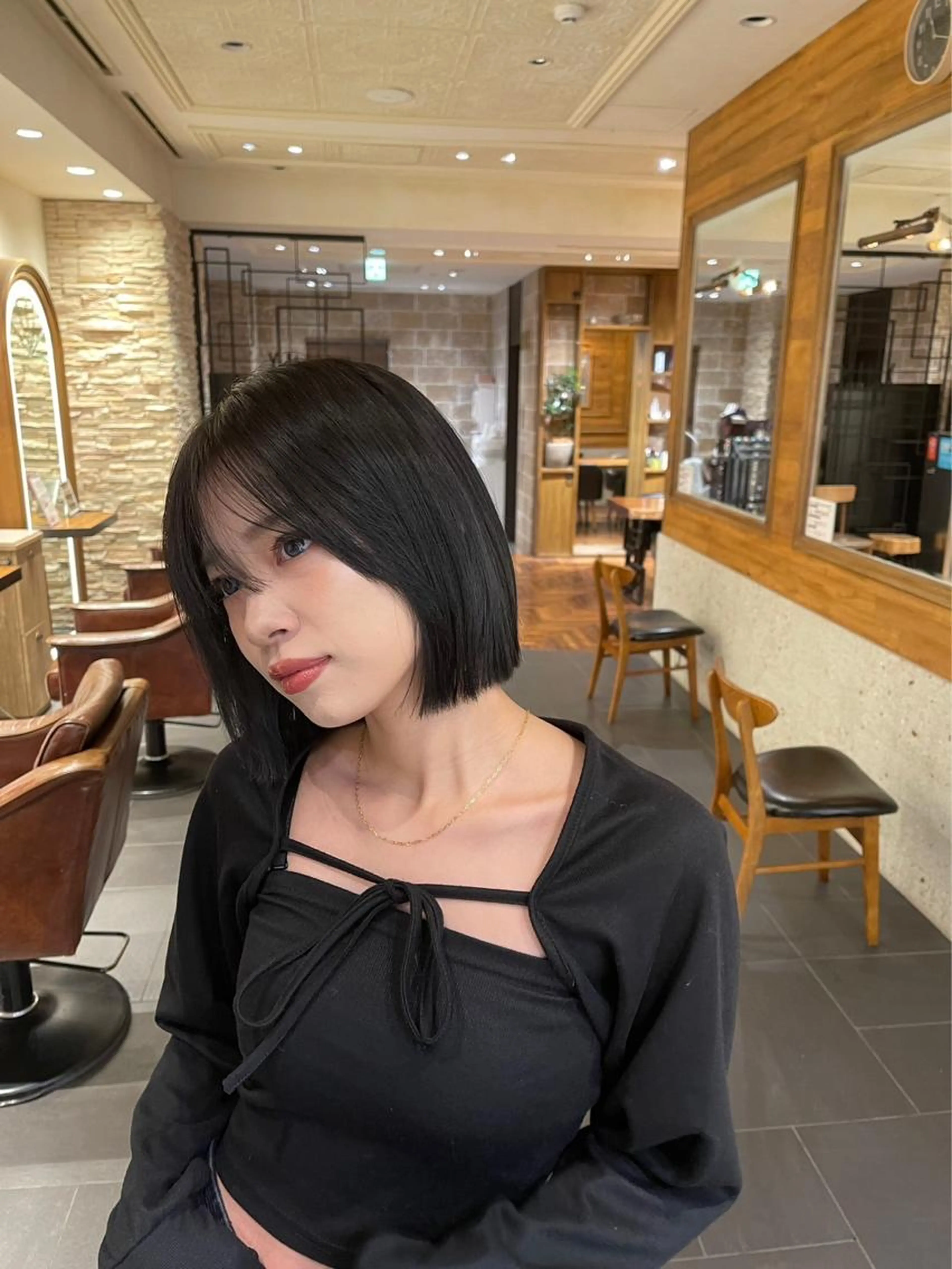 カット💇♂️エクラリティカラー🎨の写真