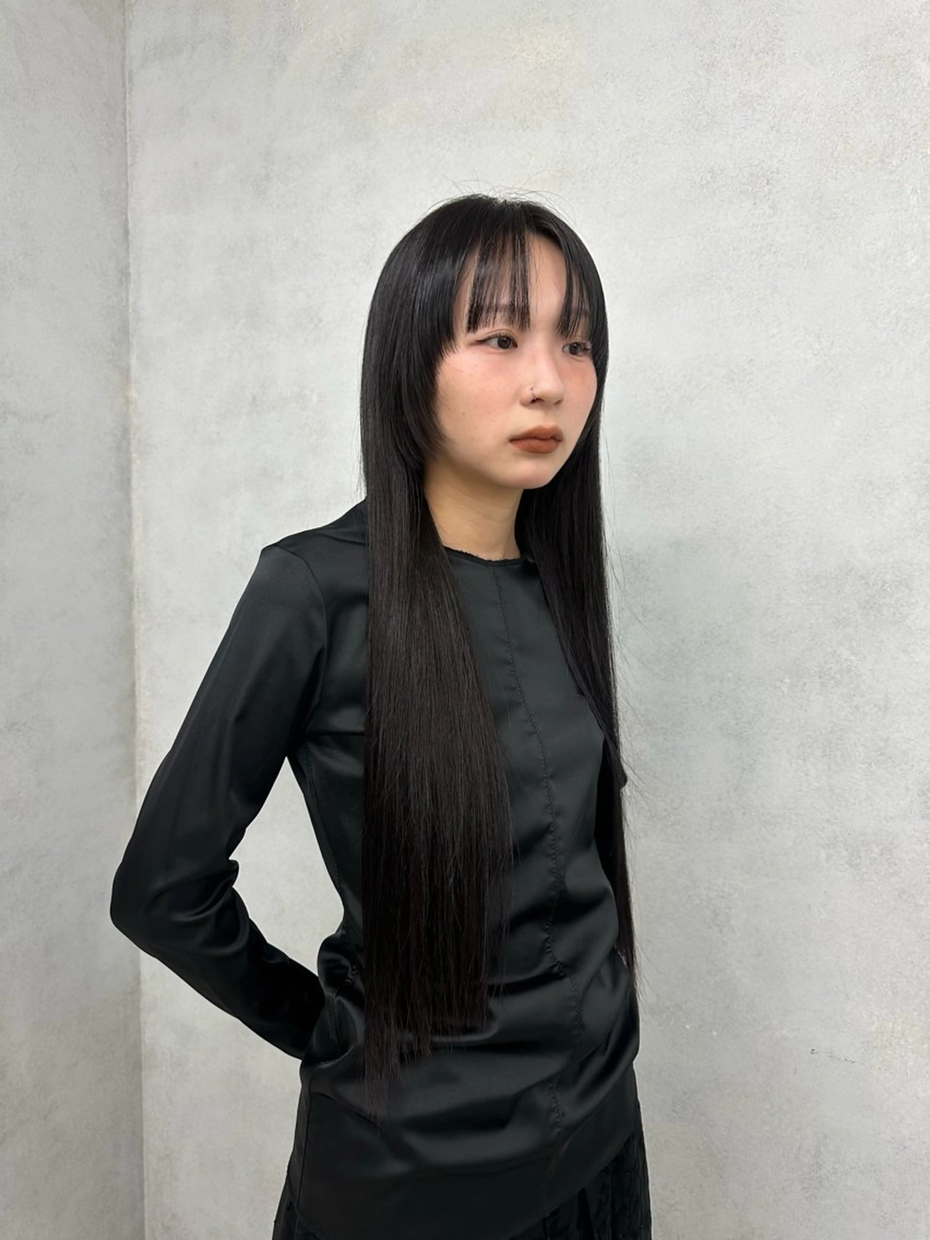 ロング カラー キッズ カット トリートメント オトナヘア🌸 harukaのヘアスタイル