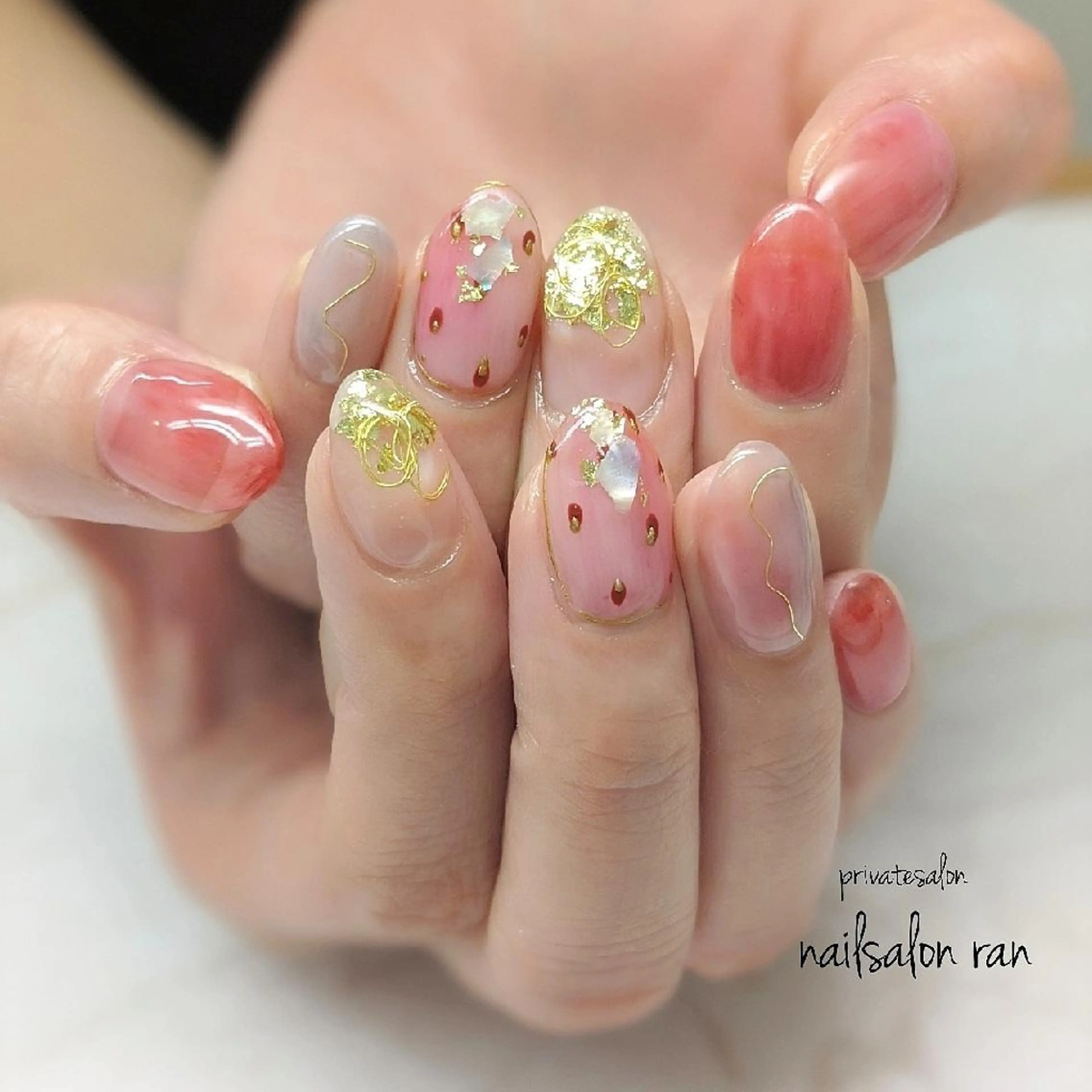 ネイル nailsalon ranのネイルデザイン