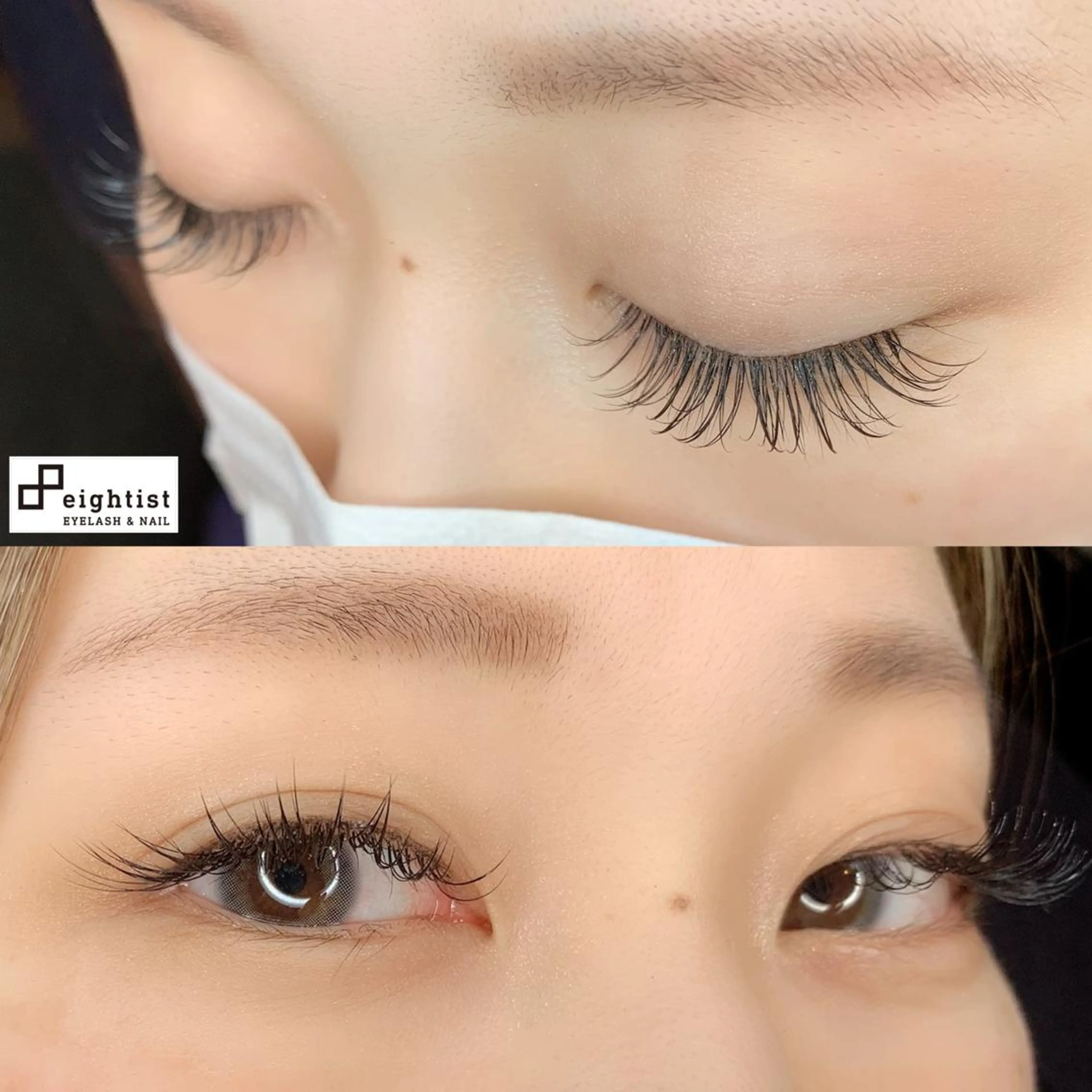 マツエク・マツパ Cカール Dカール kakimoto .hのマツエク・マツパデザイン