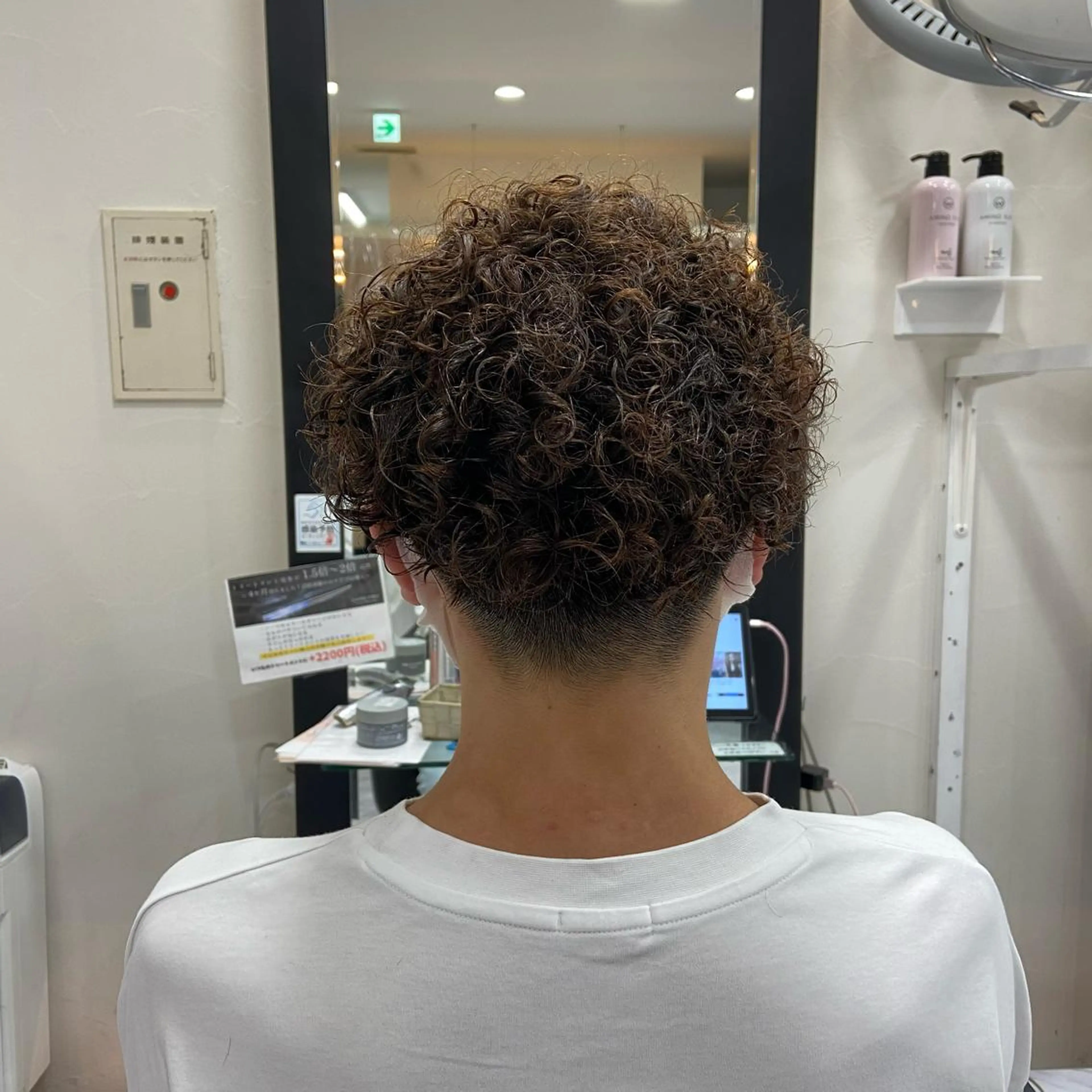 パーマ メンズ Luce 杉本のヘアスタイル