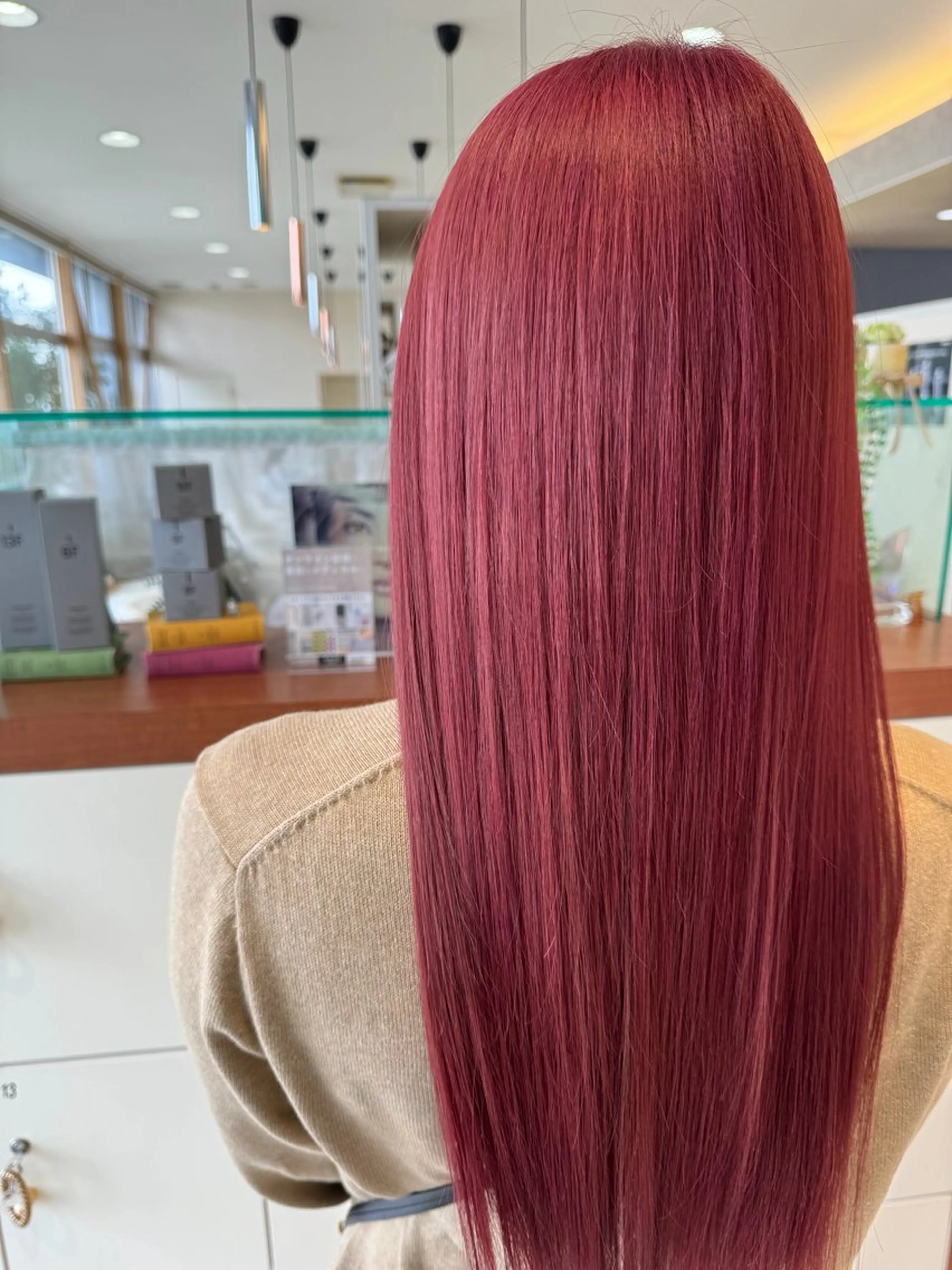 ロング カット ヘアカラー トリートメント 日置 大智のヘアスタイル